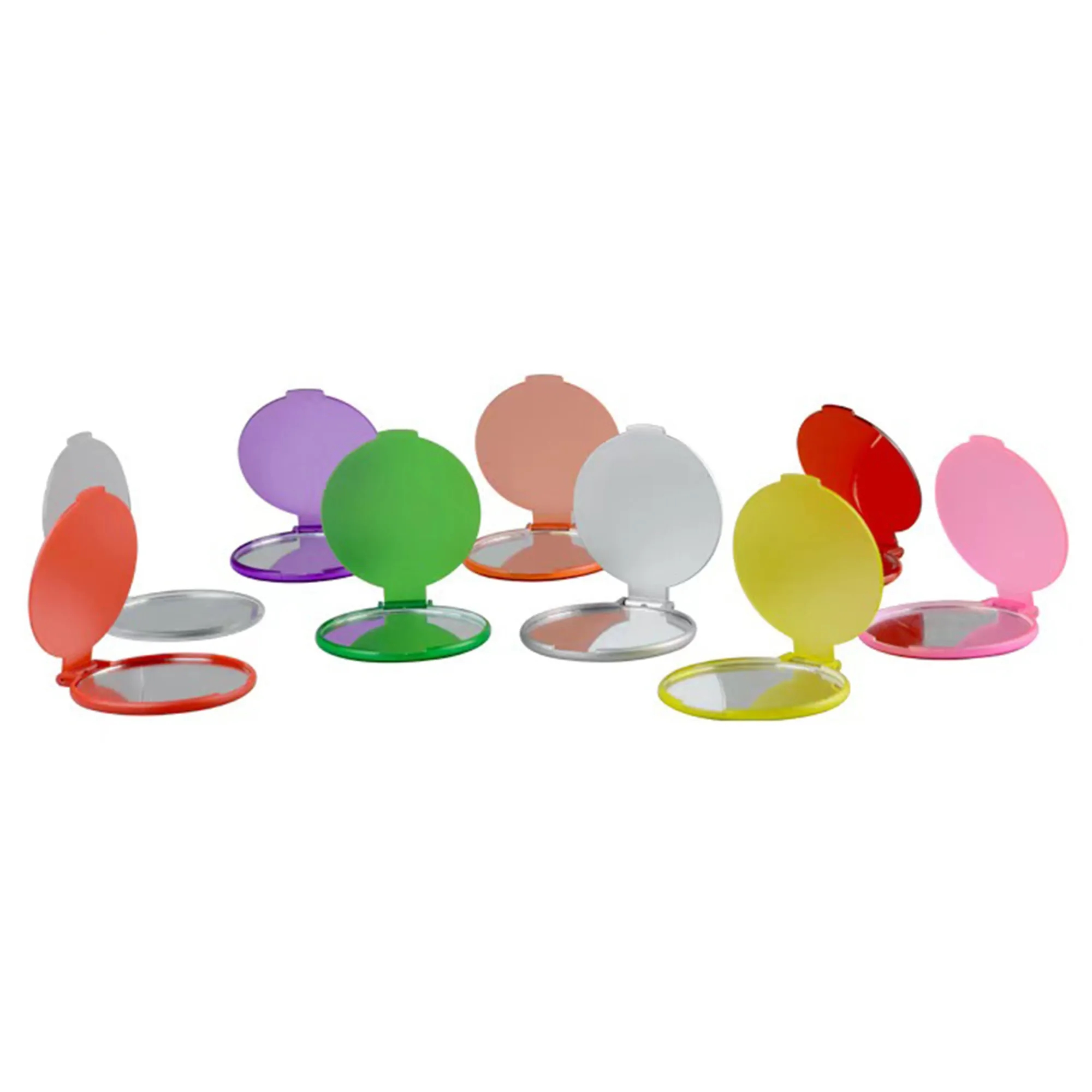 Plastic Makeup Mirror With Customizable Logo 1