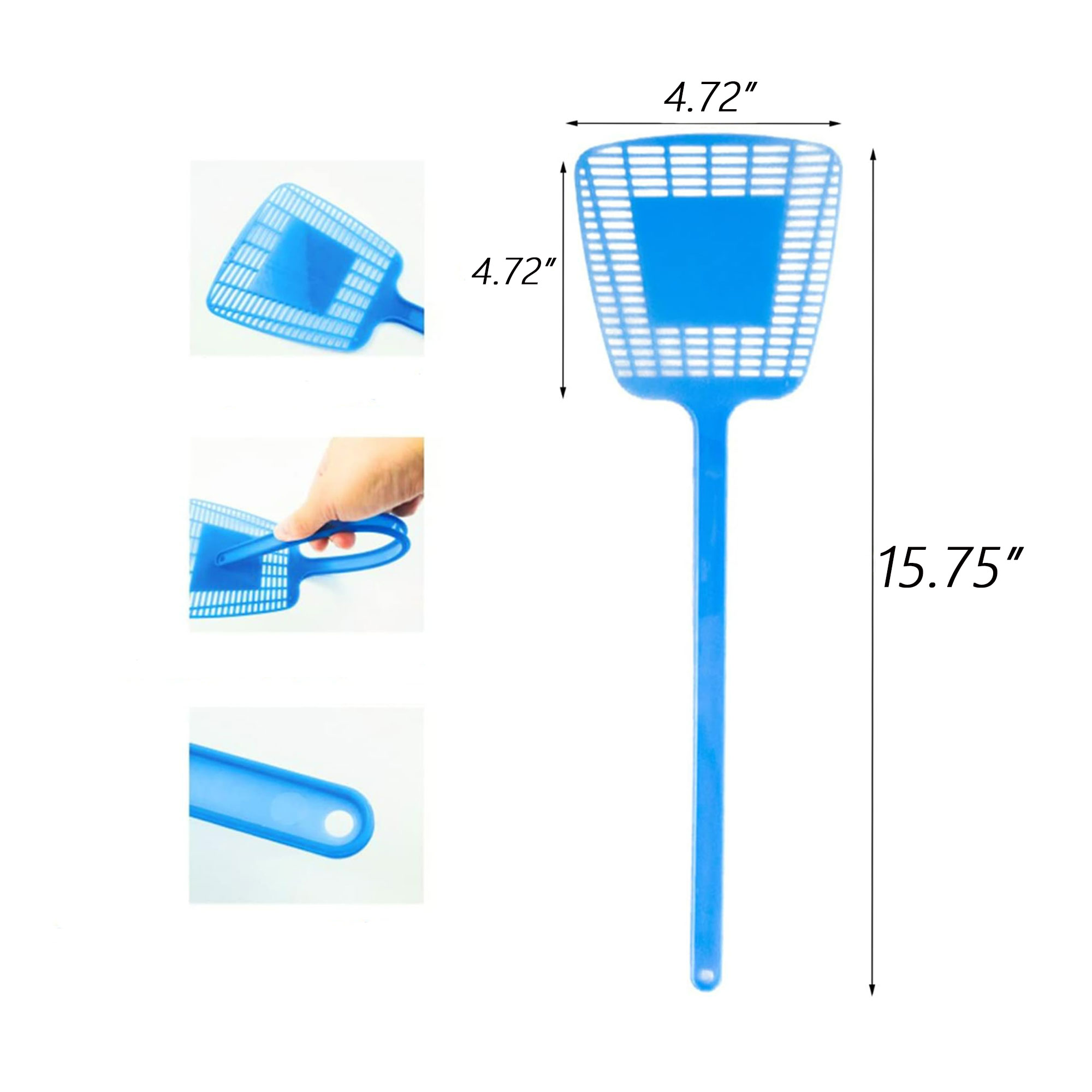 Plastic Long Handle Flyswatter 4