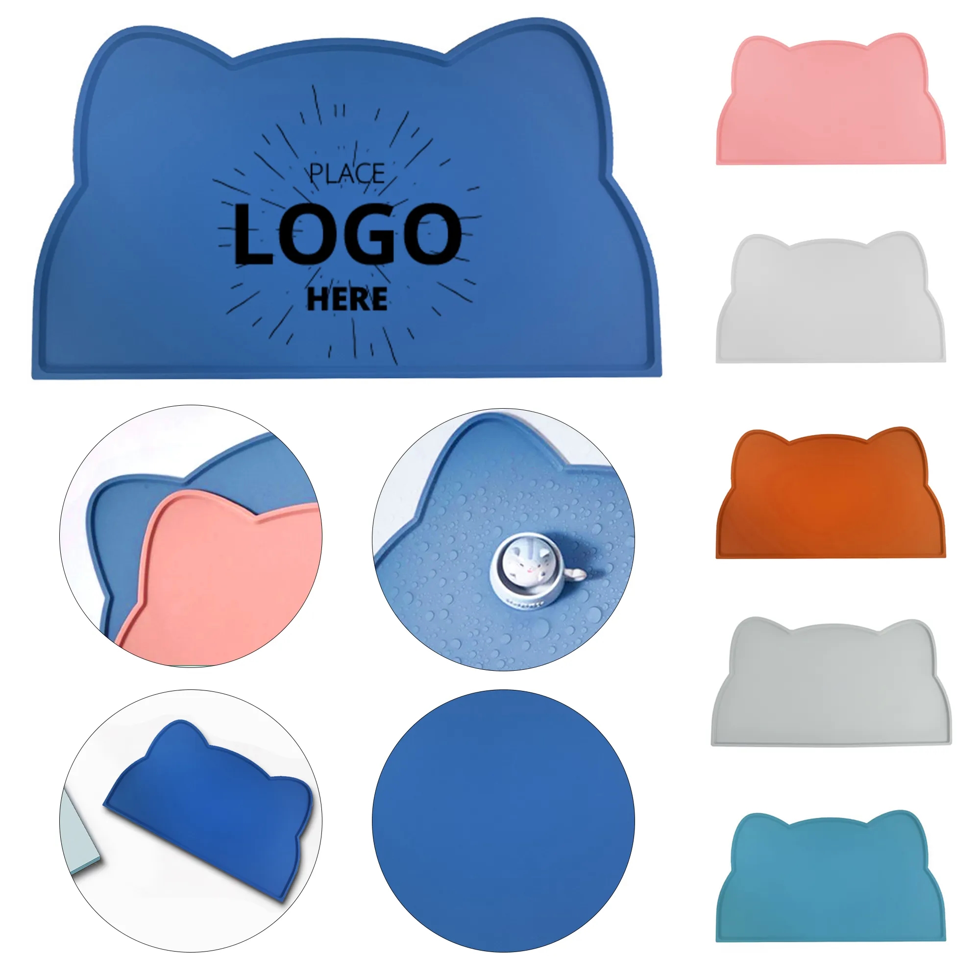 Pet Waterproof Silicone Placemat 7