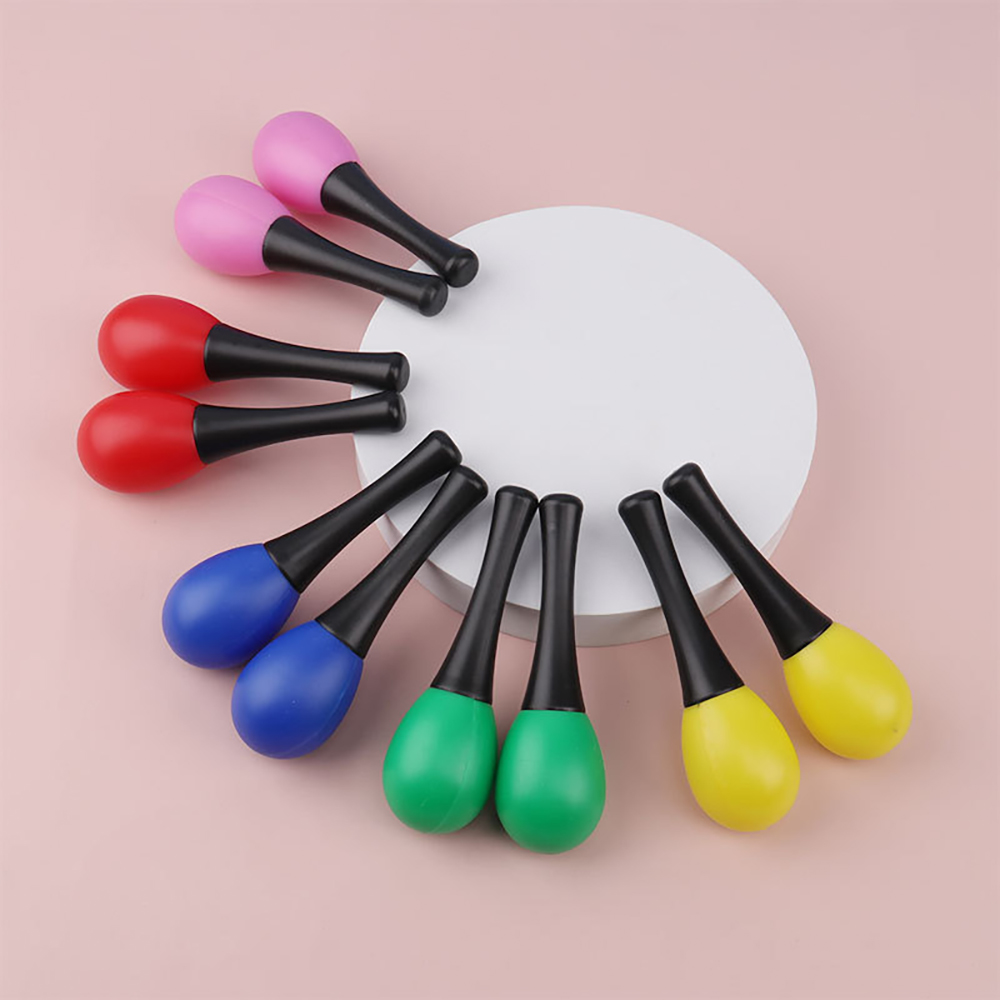 Plastic Toy Sand Hammer Mini Maracas 6