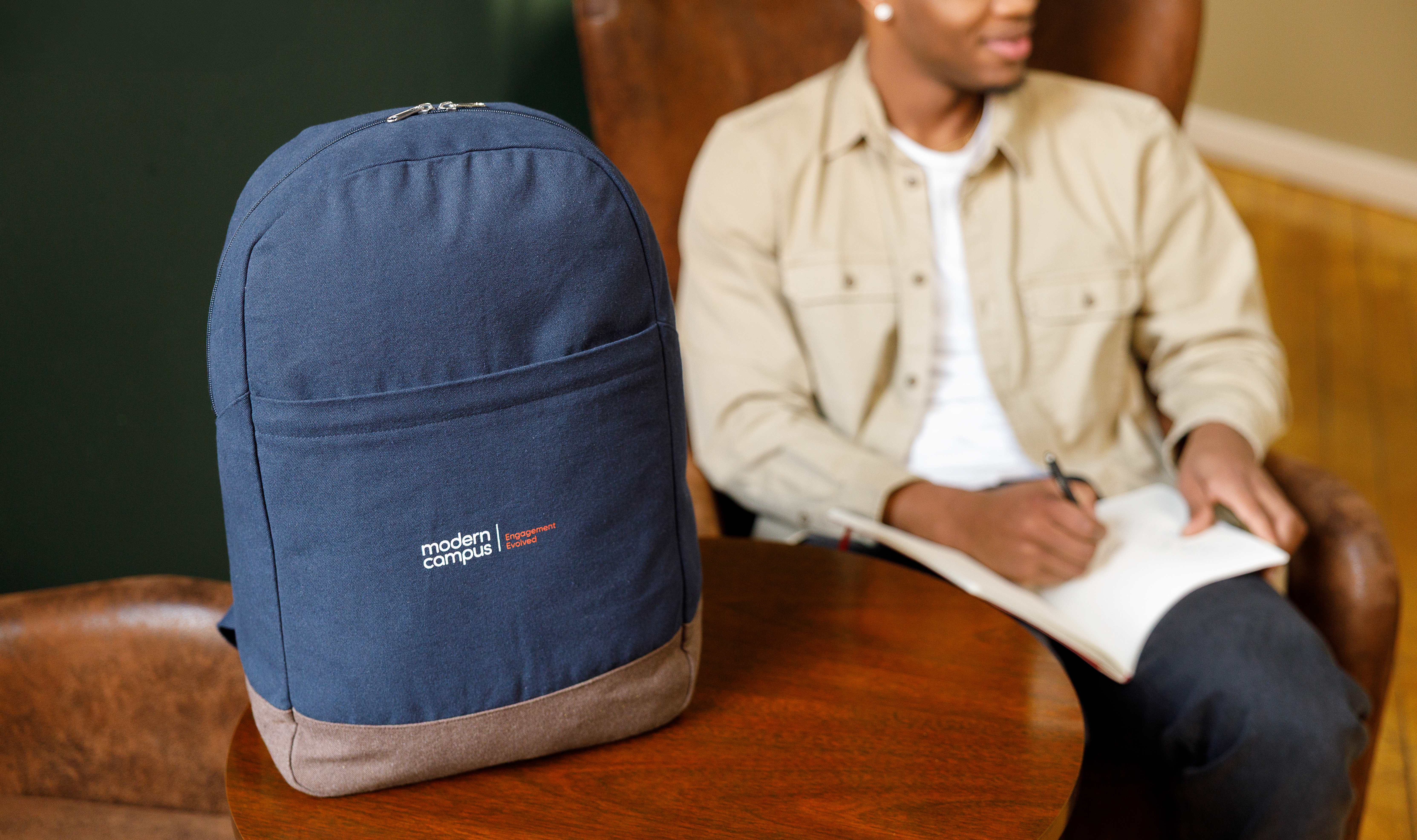 Ivy Recycled Cotton Laptop Backpack - AWARE™ 26