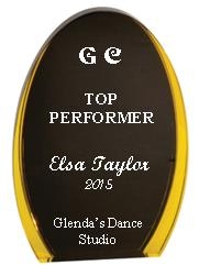 7" Luminary Oval Acrylic Award 2