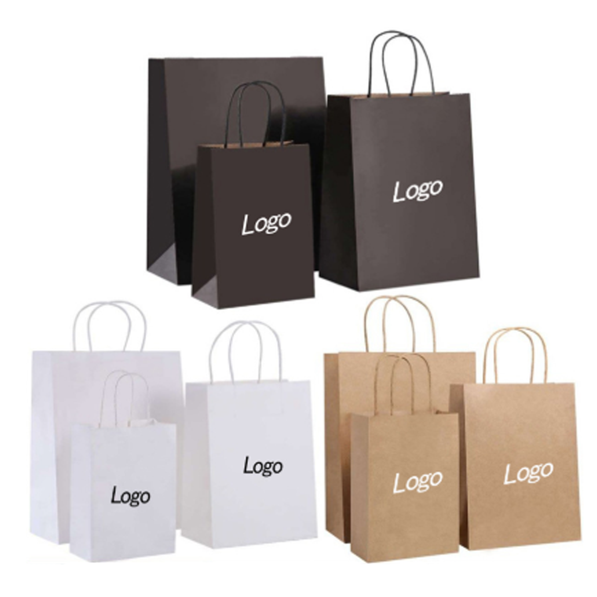 Kraft Paper Gift Bag With Handle 3