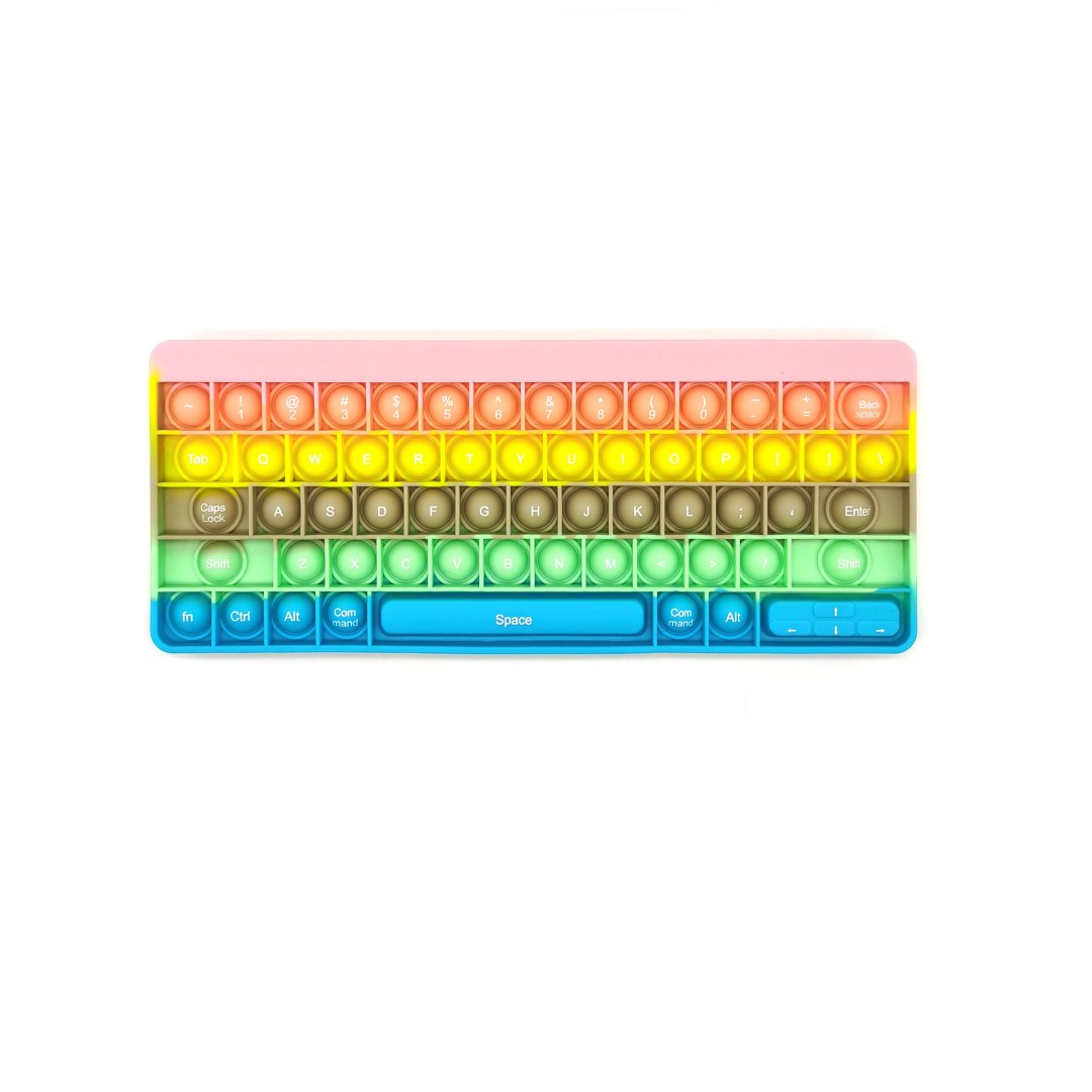 Keyboard Push Pop Fidget Toy 3