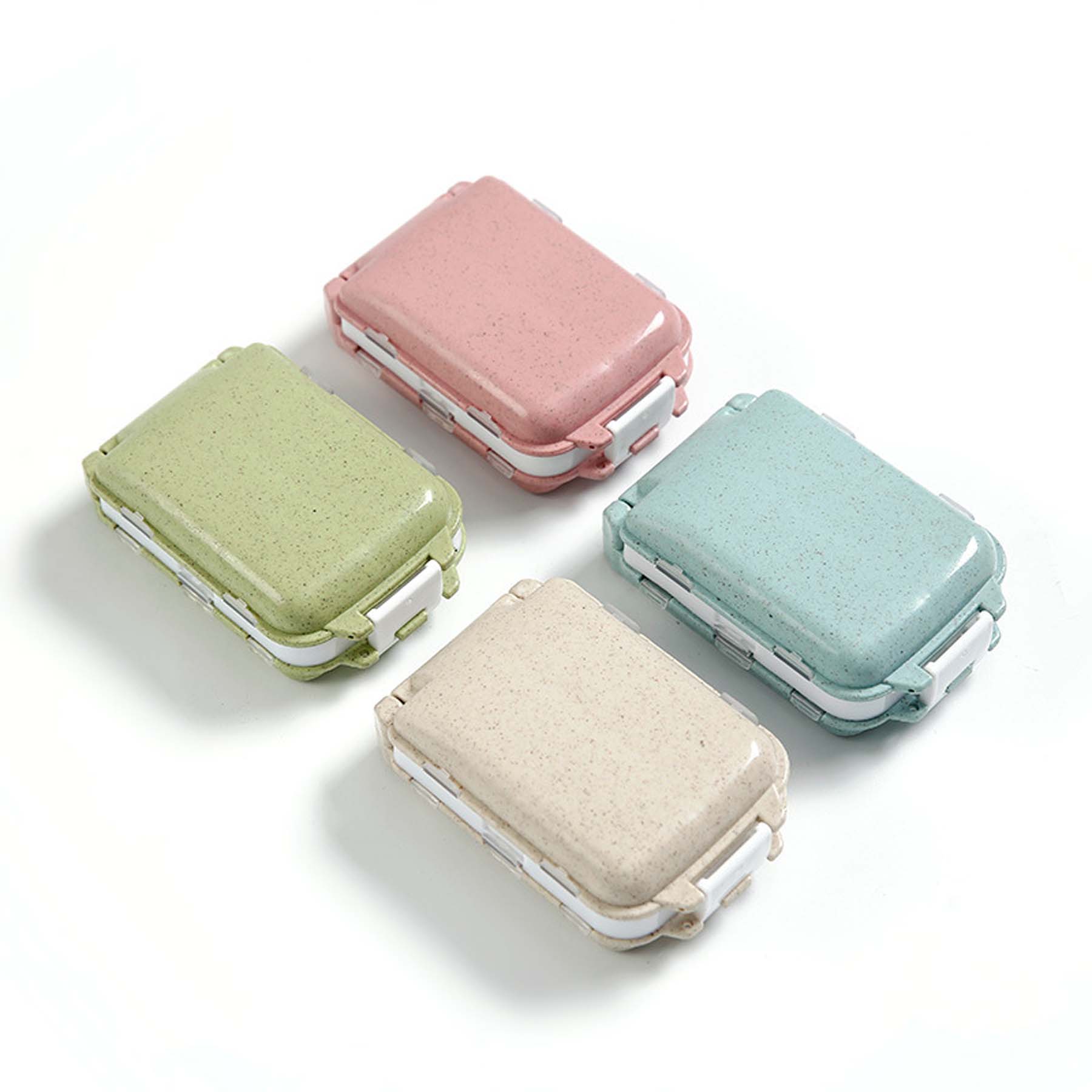 3-Tier Portable Plastic Pill Organizer 8