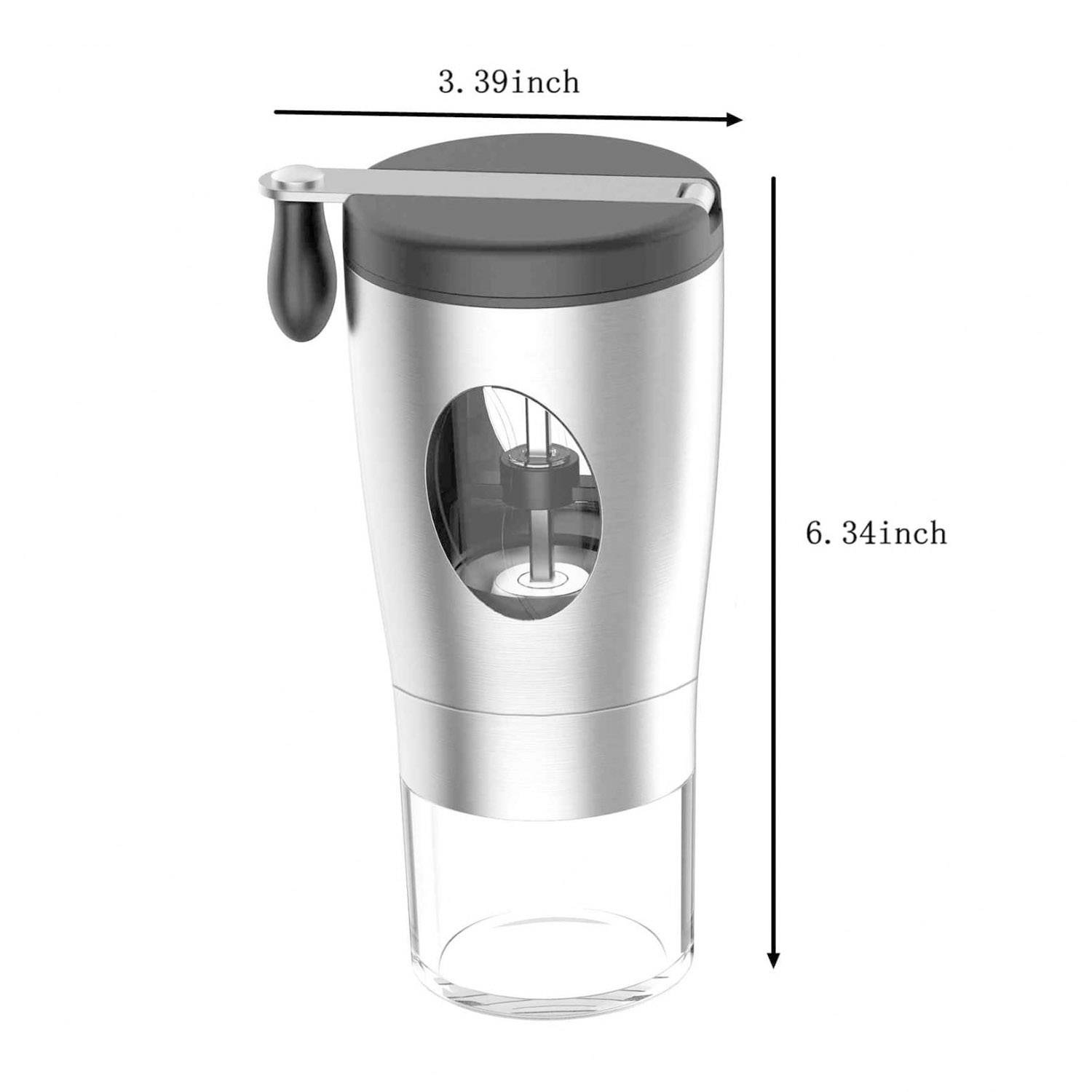 Stainless Steel Manual Coffee Machine 3