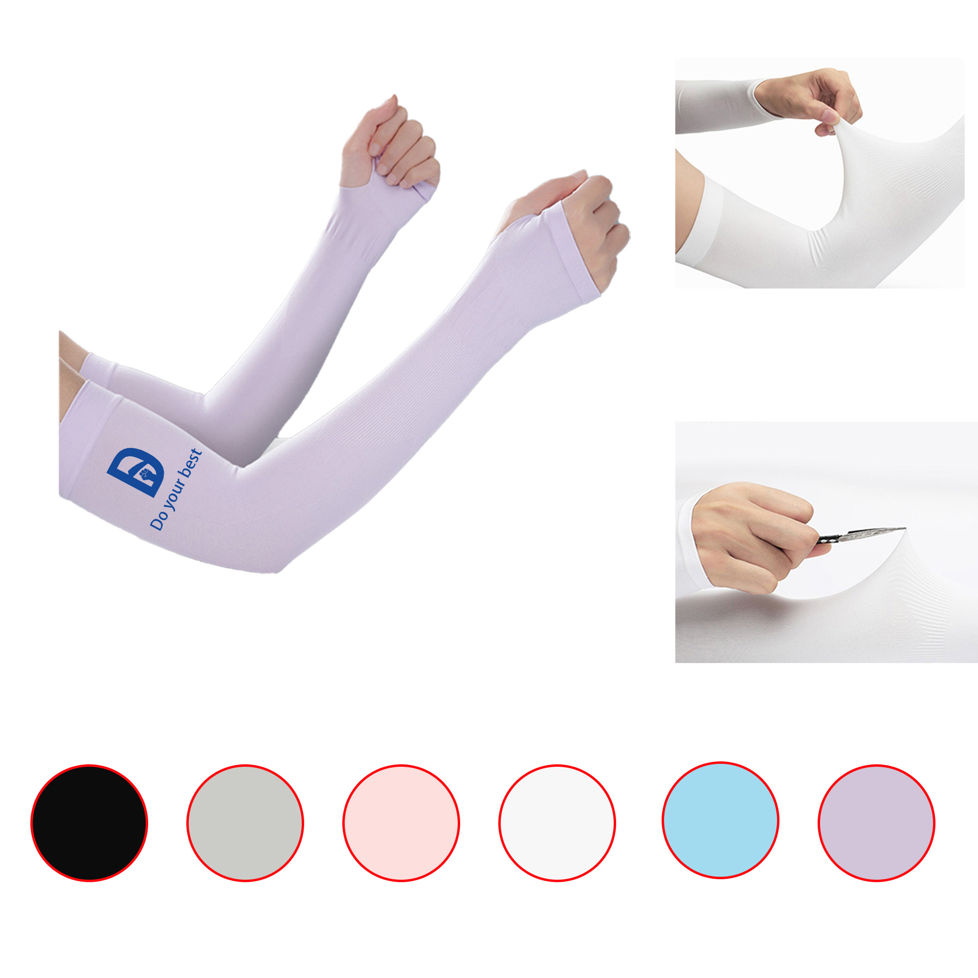 Thumbhole Arm Sleeves MOQ 30 3