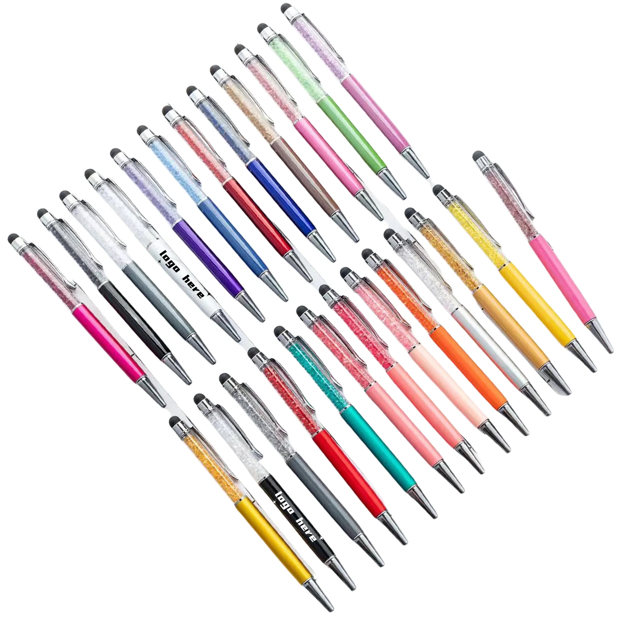 Crystal Twister Stylus Pen