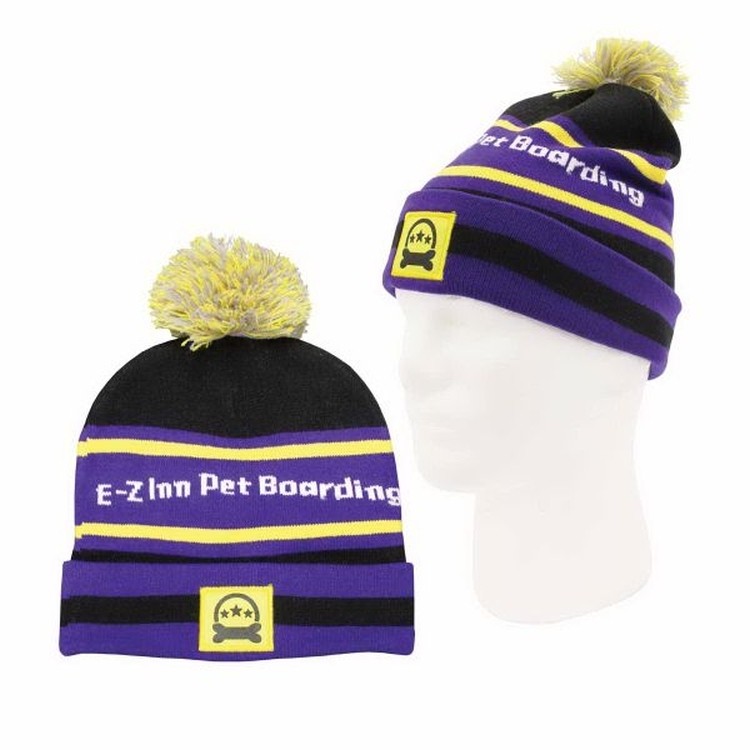 Beanie w/ Pom Pom Top - HD 2