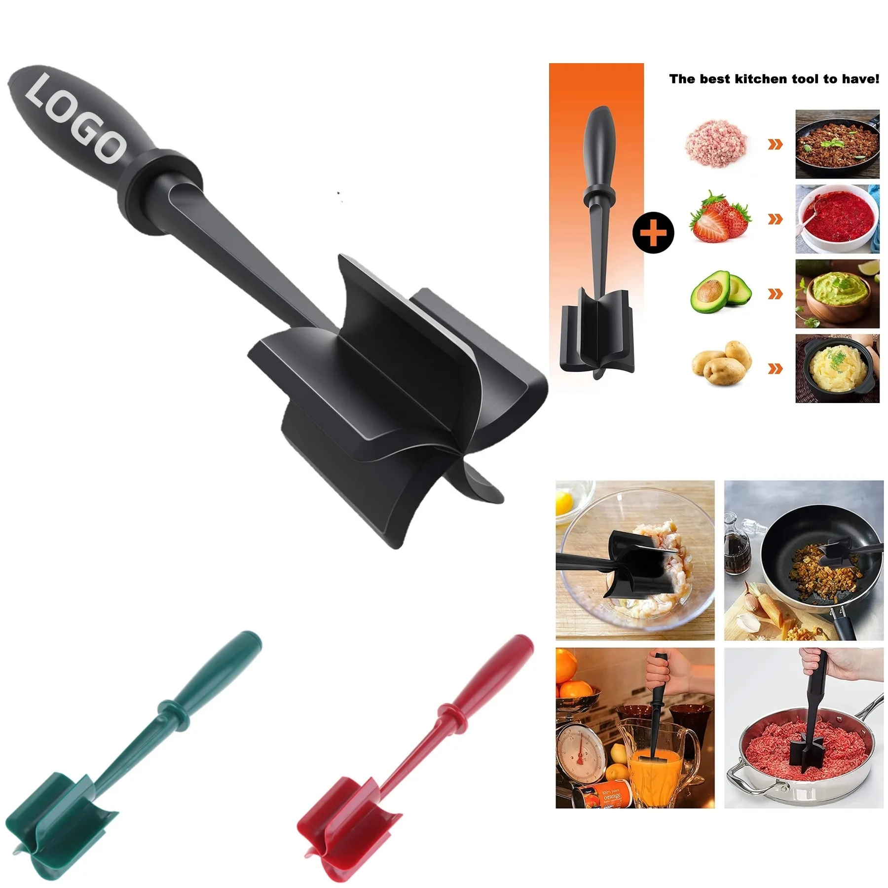 Heat Resistant Meat Chopper 2