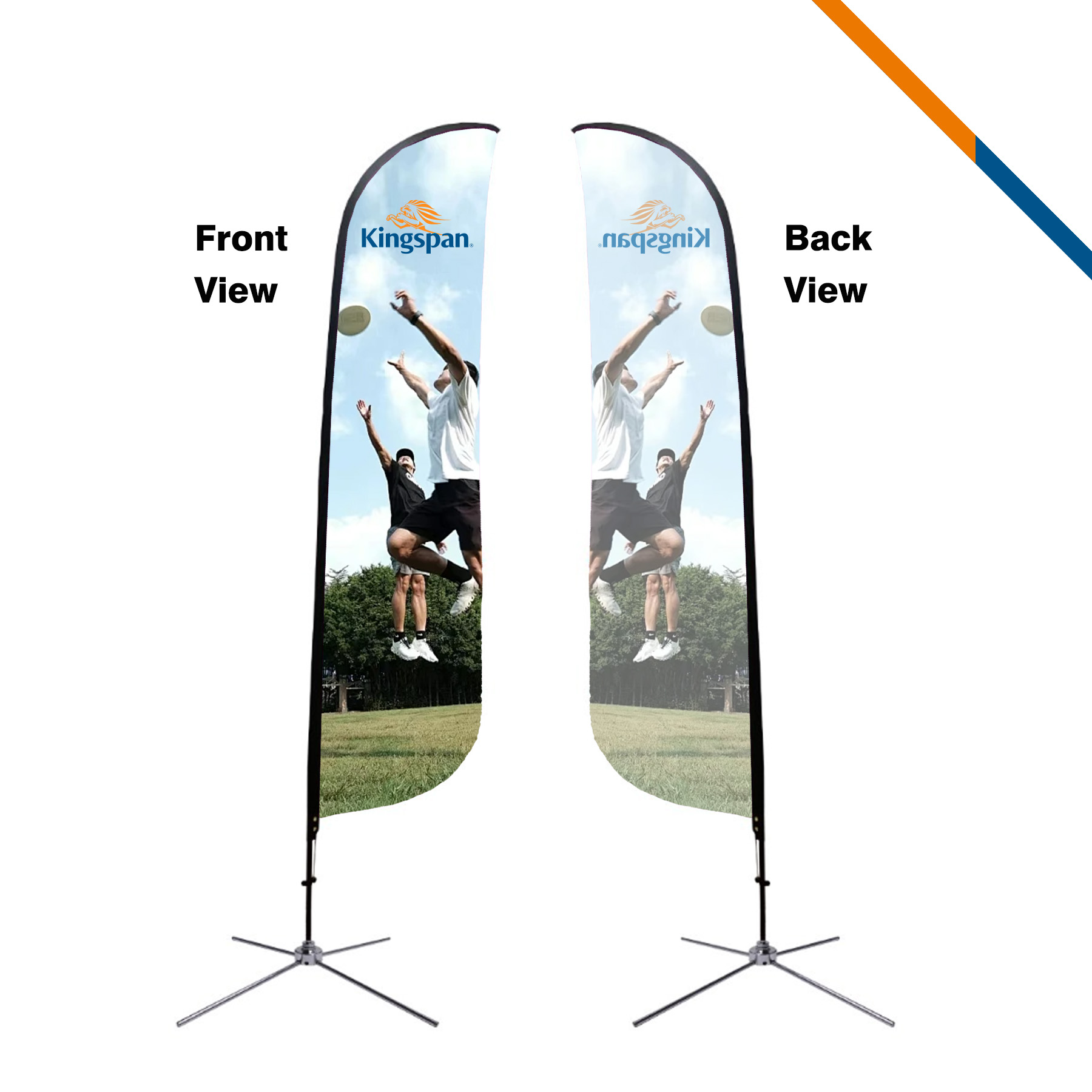 13' Chariot Single-Sided Feather Flag 2