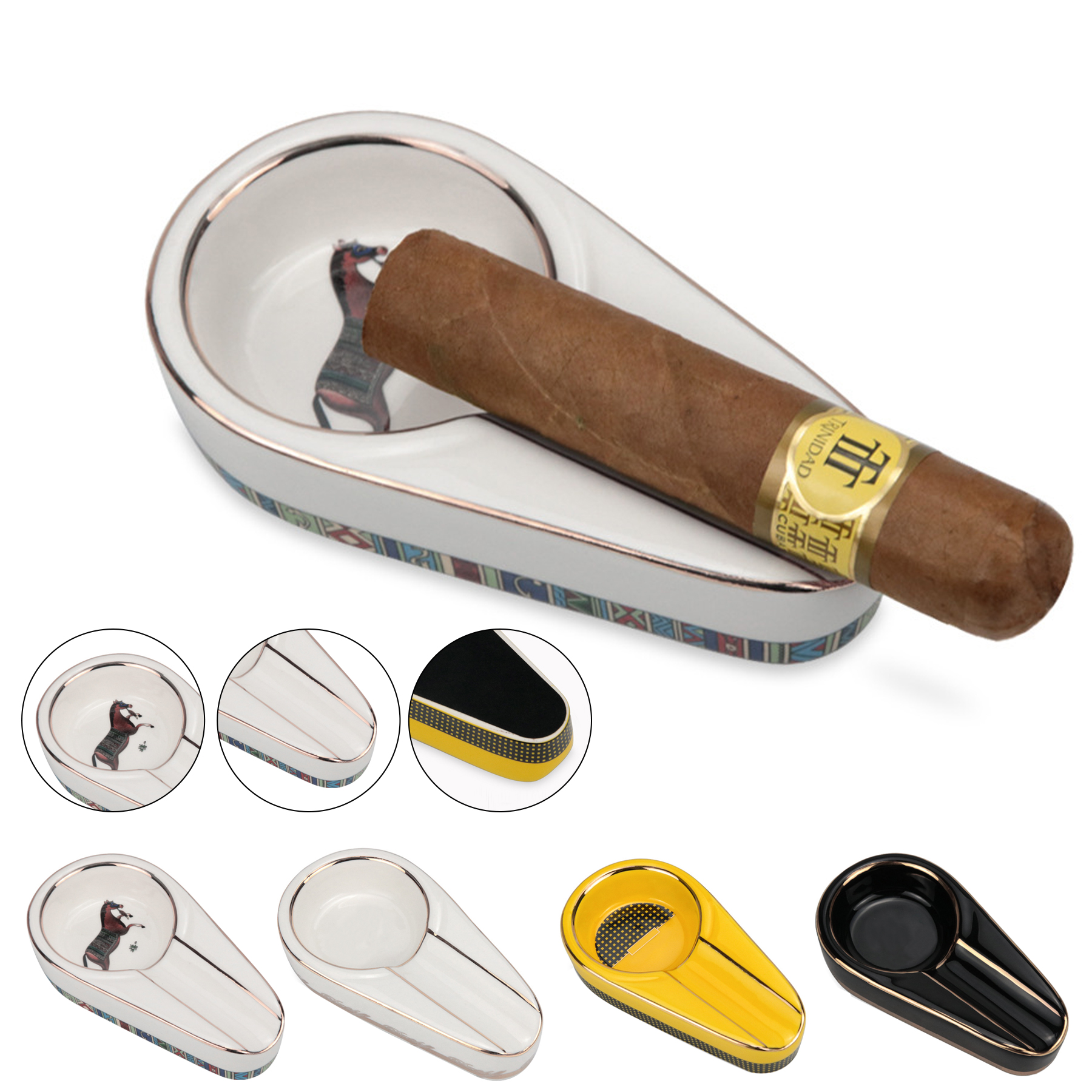 Mini Ceramic Ashtray 2