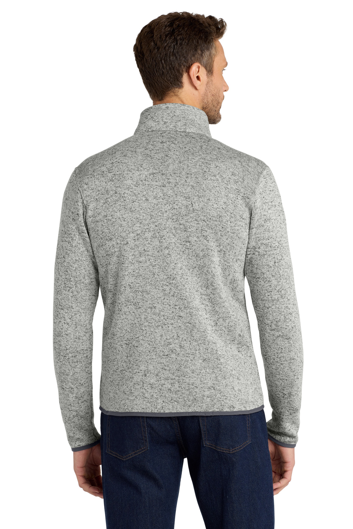 Port Authority Sweater Fleece Jacket. F232 31