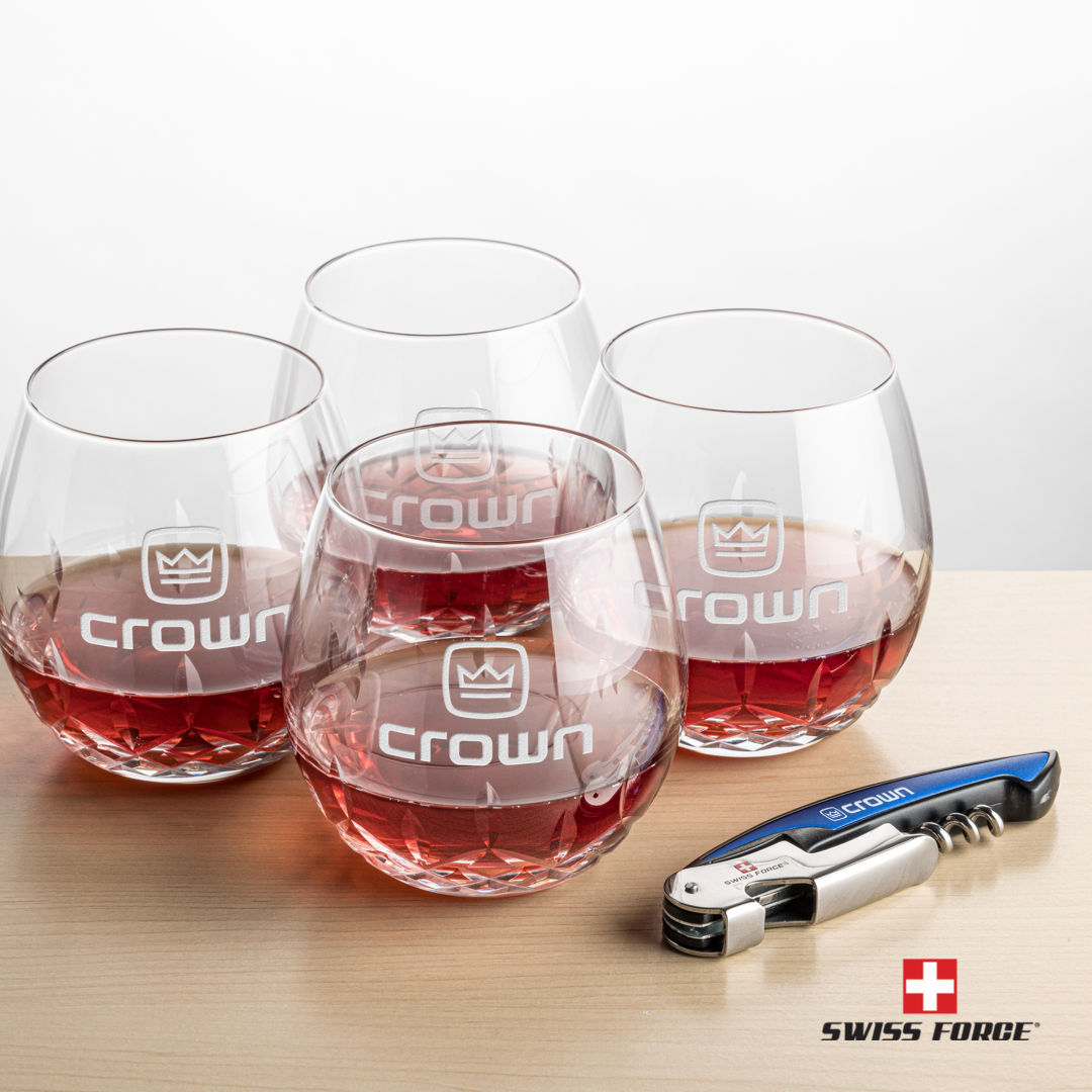 Swiss Force® Opener & Templeton Stemless Wine 15