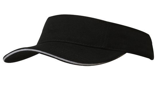 Brushed Heavy Cotton Visor 2