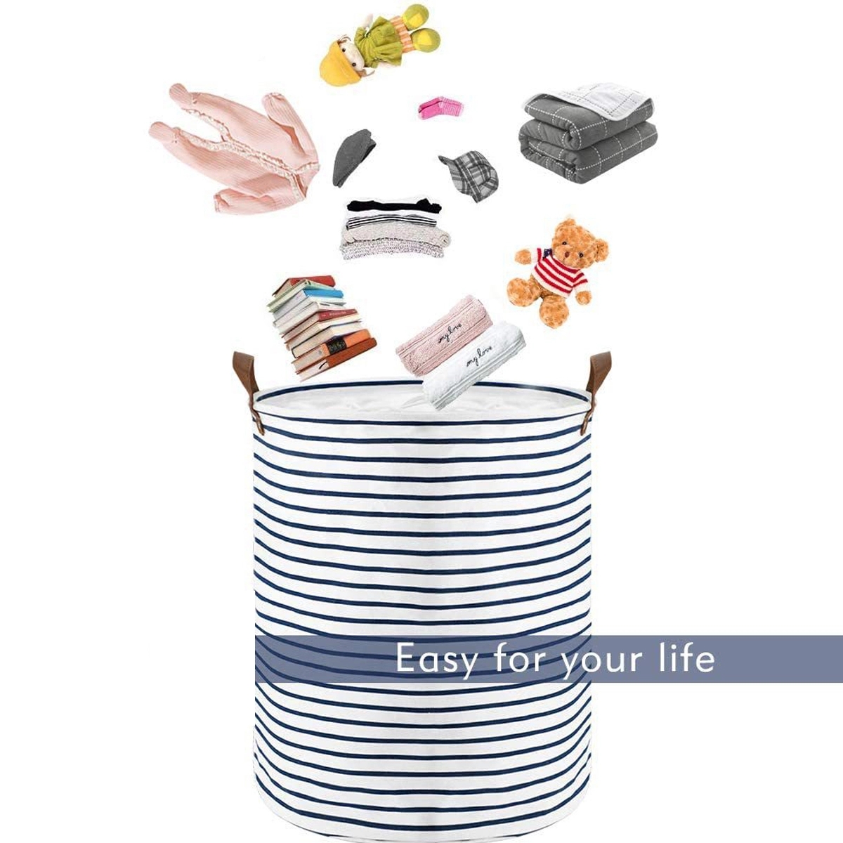 Freestanding Laundry Basket 8