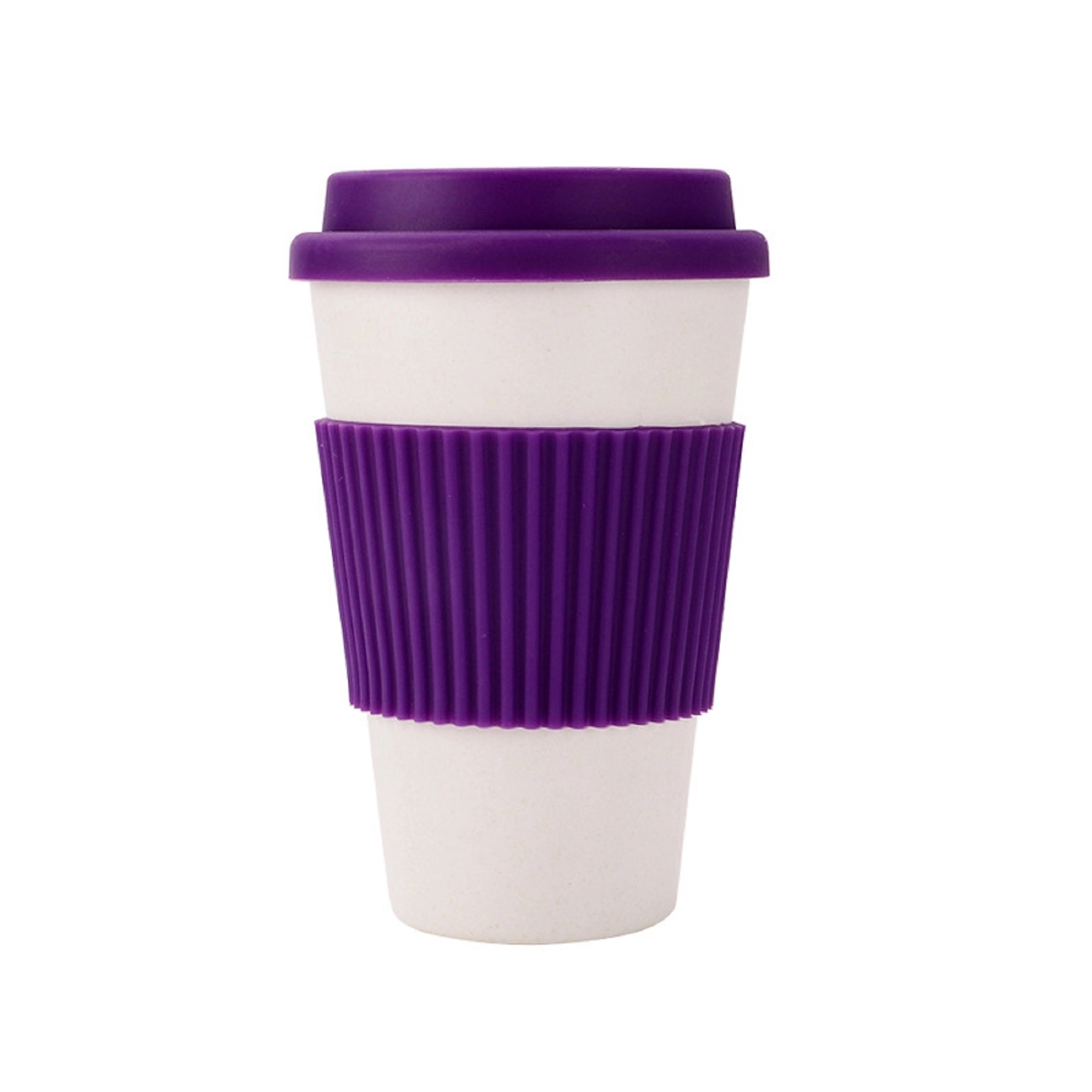 10 OZ Bamboo Fiber Reusable Coffee Cup 10