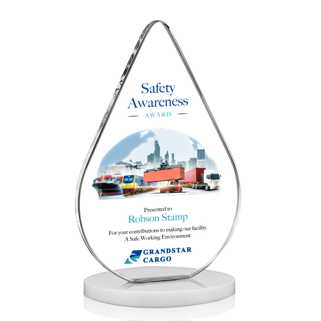 Glenhazel VividPrint™ Award - White 5