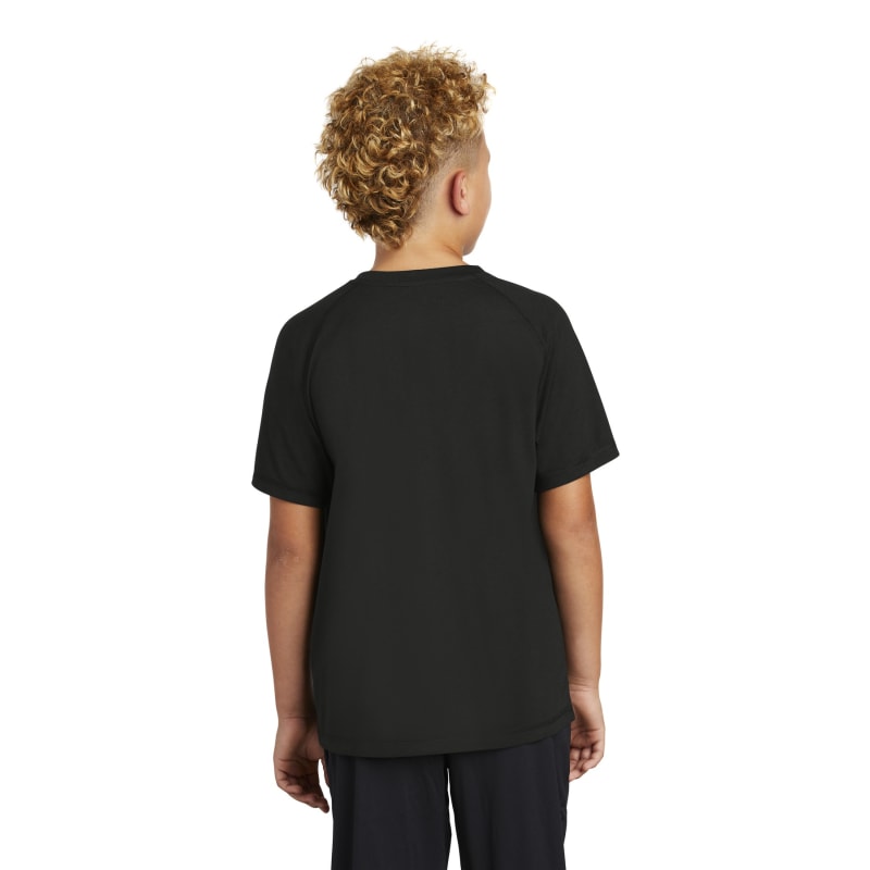 Sport-Tek Youth PosiCharge Tri-Blend Wicking Raglan Tee. 4