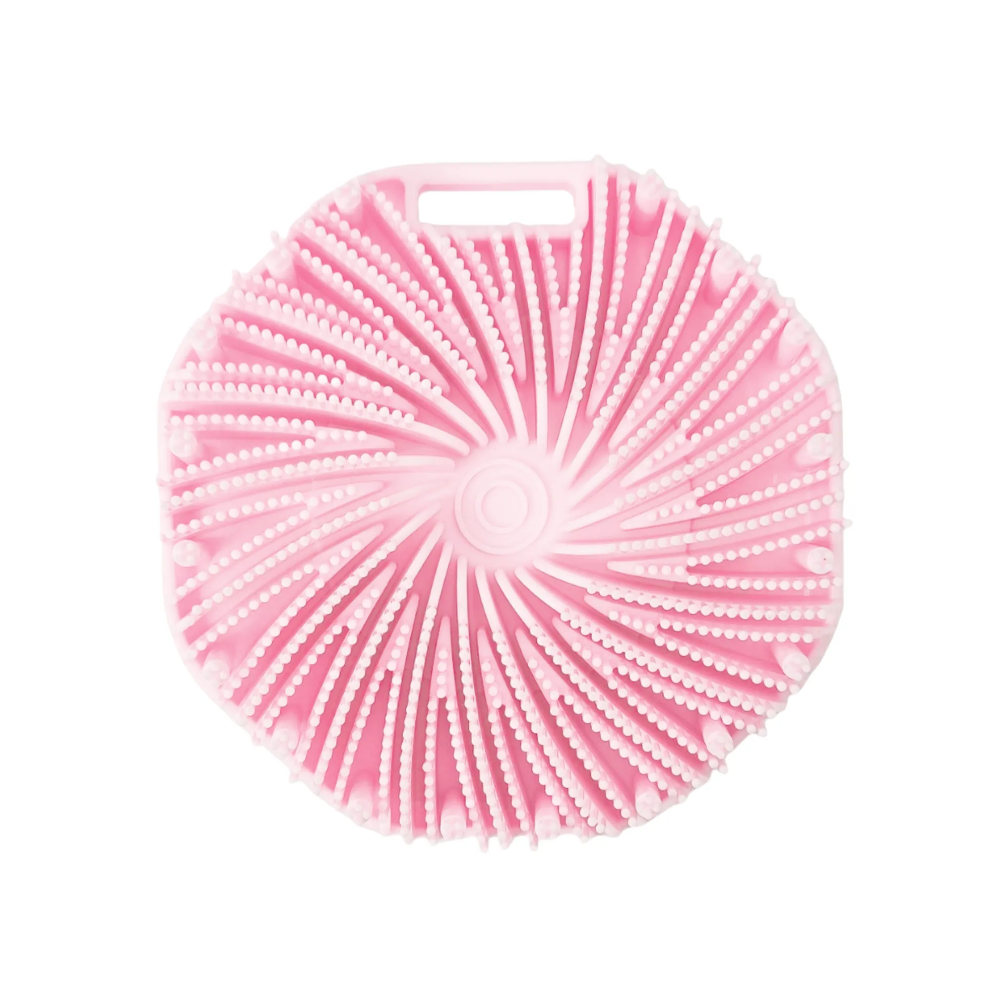 Polygonal Gentle Silicone Bath Brush 6