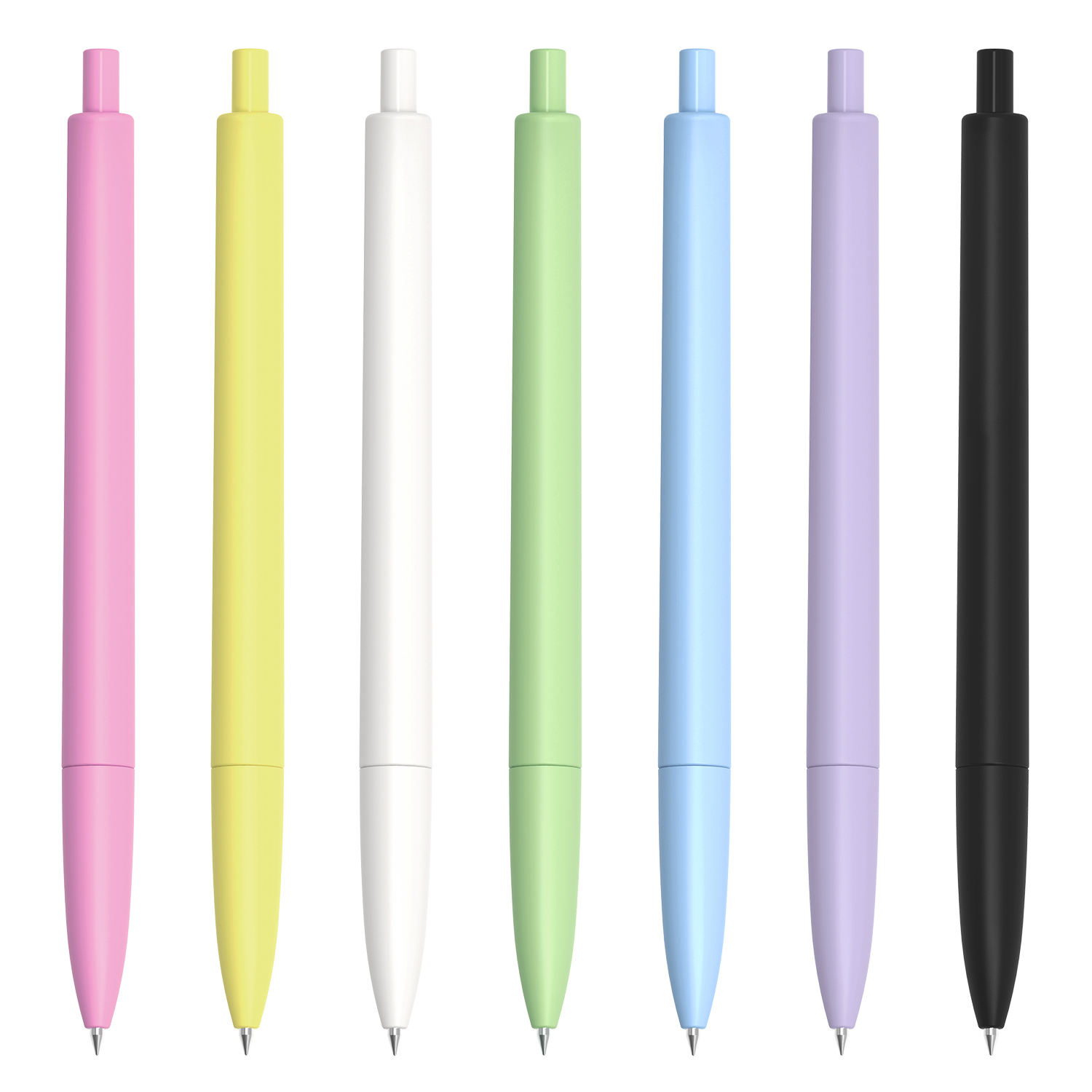 Rubber Coated Ballpoint Pen 7