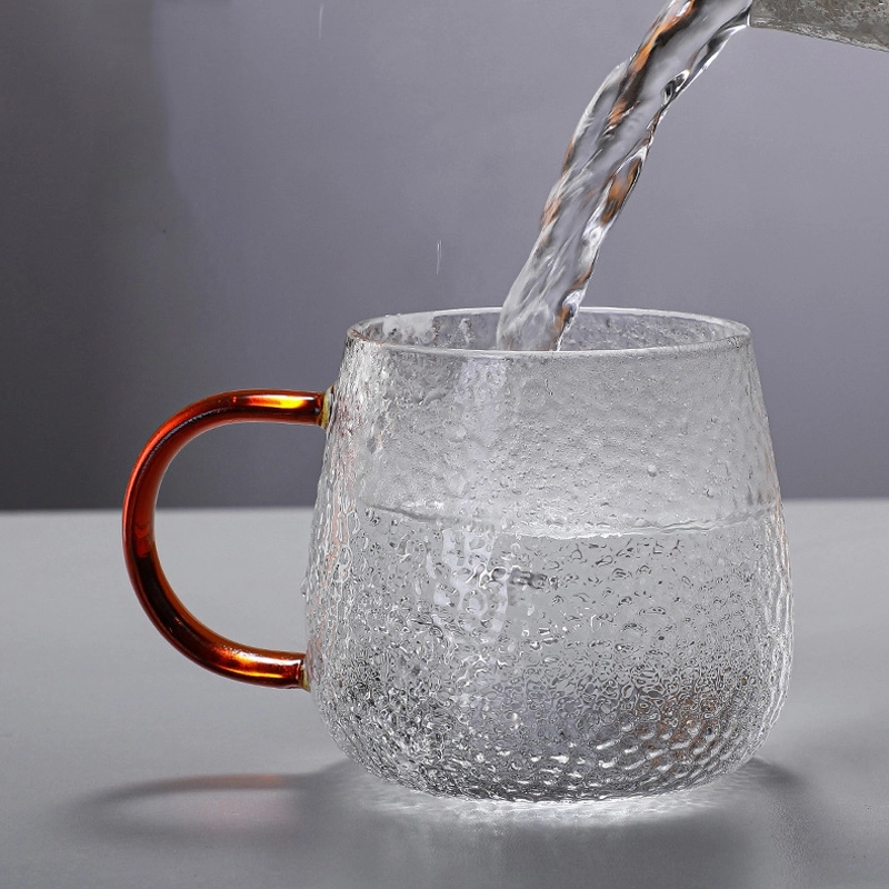 12/14 OZ. Glass Tea Coffee Mug & Office Drink Gift Cup 2