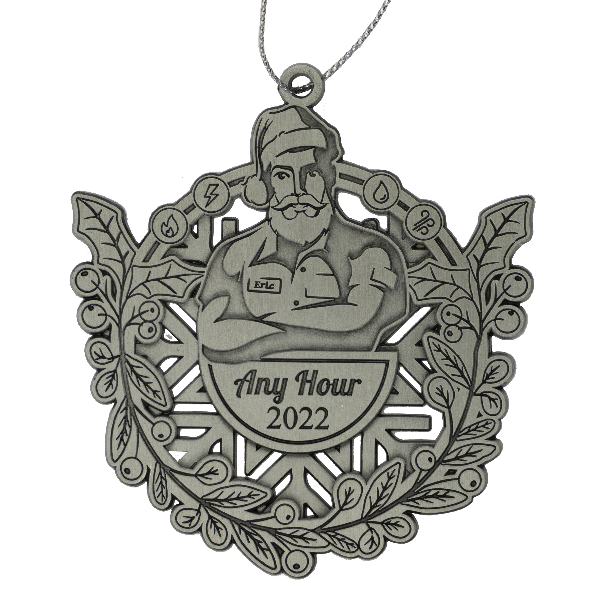 Custom Holiday Ornament 2-1/2" 36