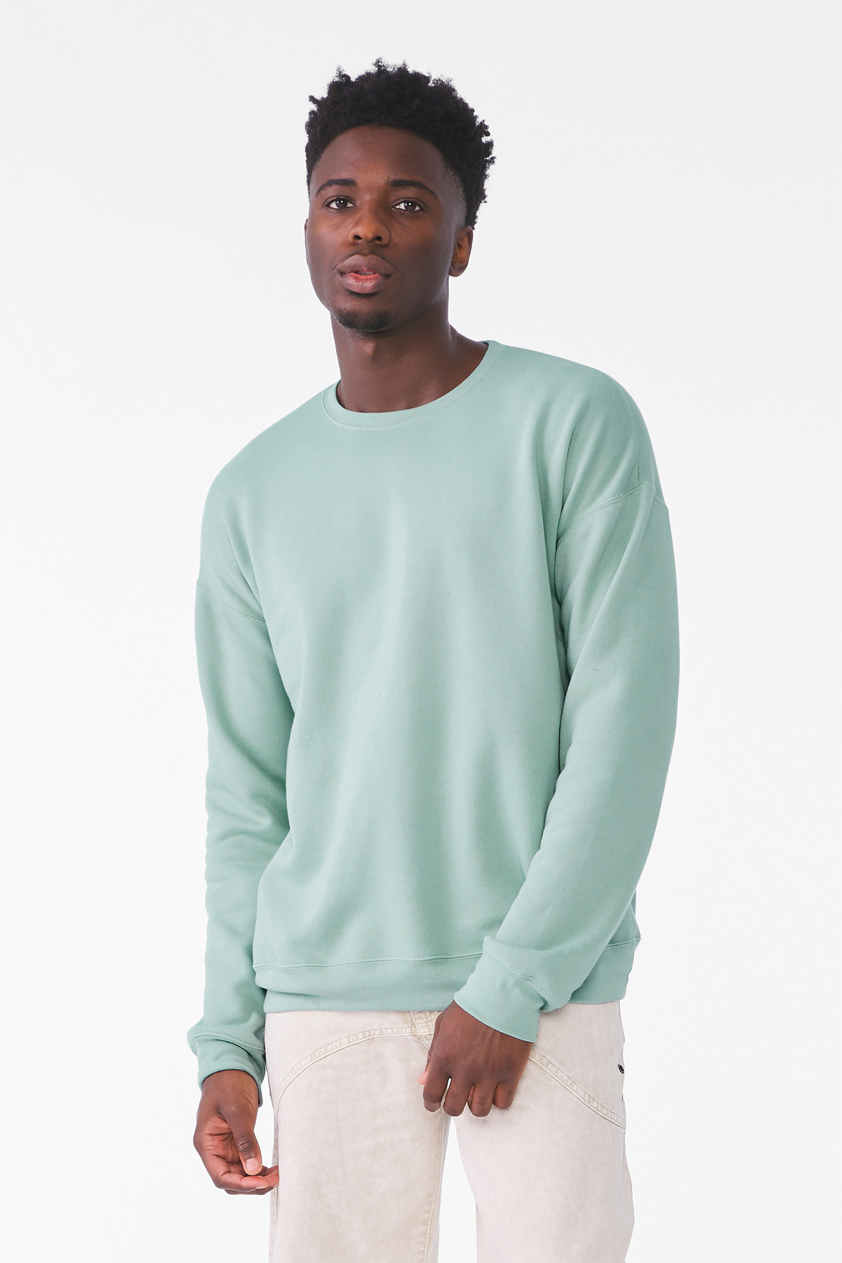 BELLA+CANVAS Unisex Sponge Fleece Drop Shoulder Sweatshirt. BC3945 31