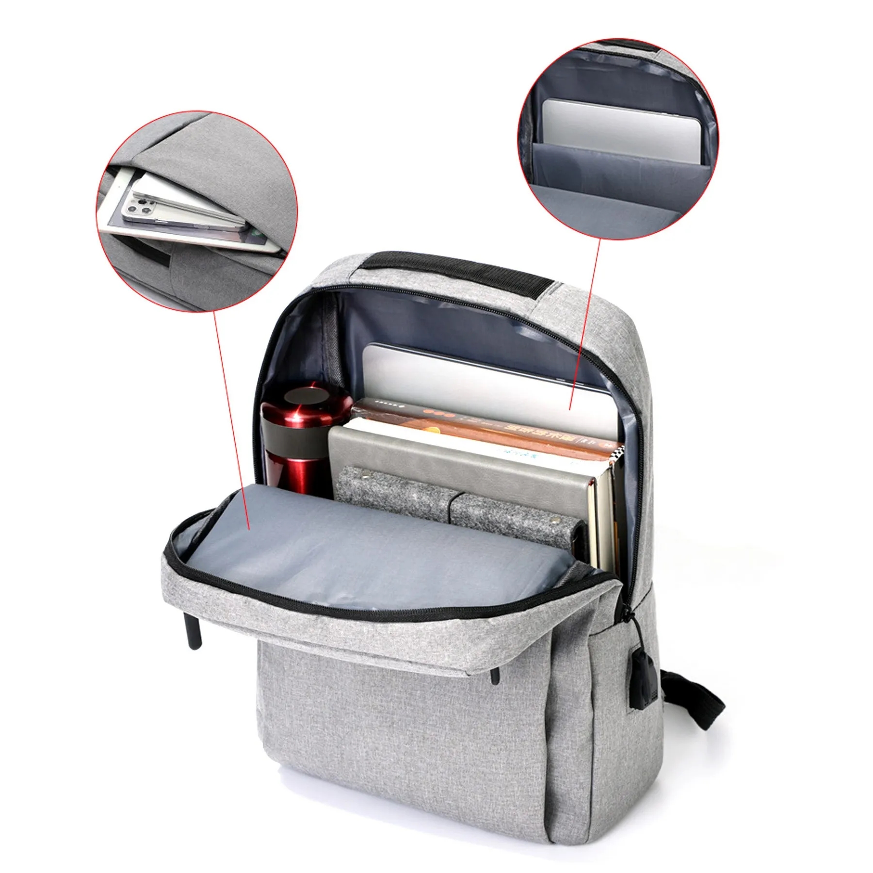 Business Smart Commuter Laptop Backpack 5