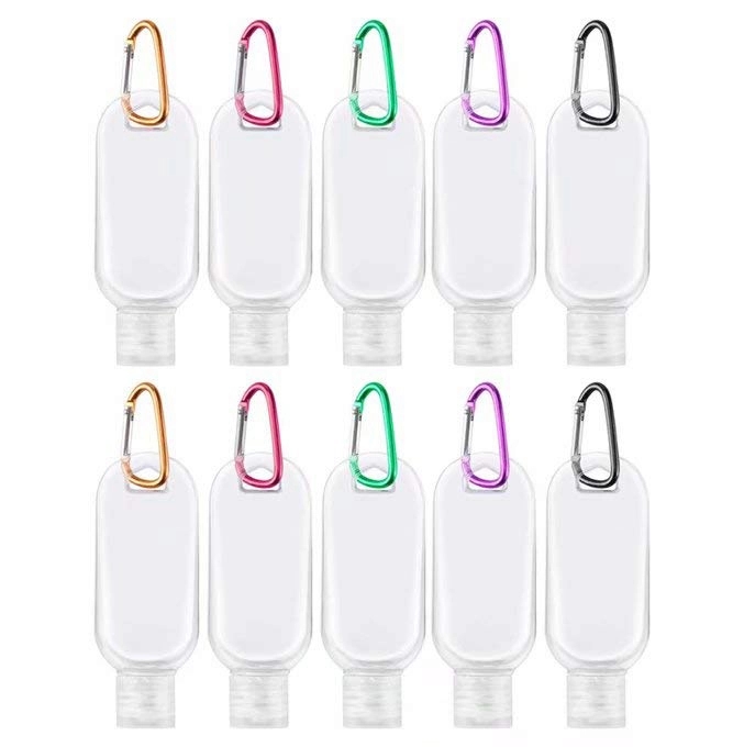 Hand Sanitizer Travel Bottles with Keychain 2