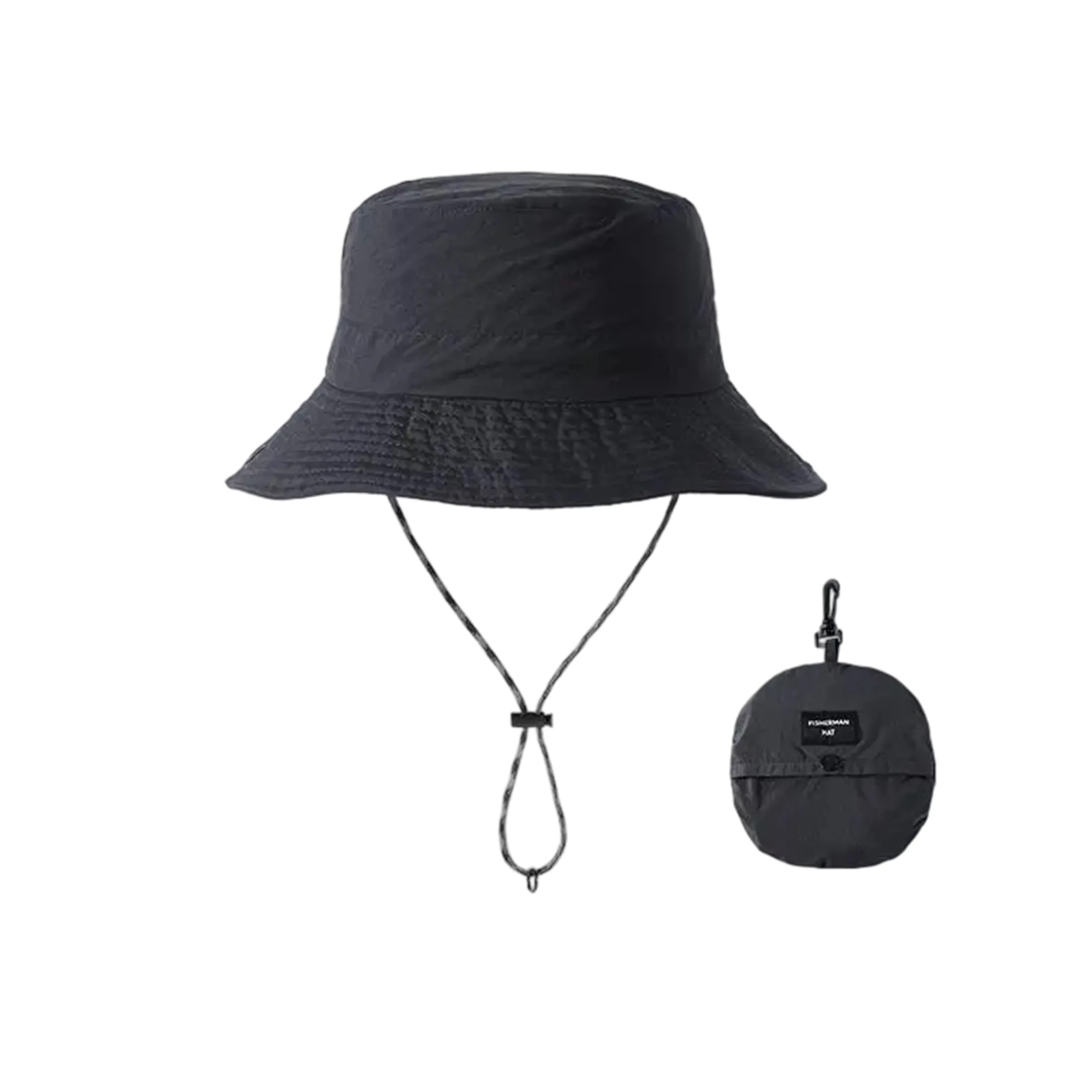 Waterproof Polyester Bucket Hat with Long Brim 7