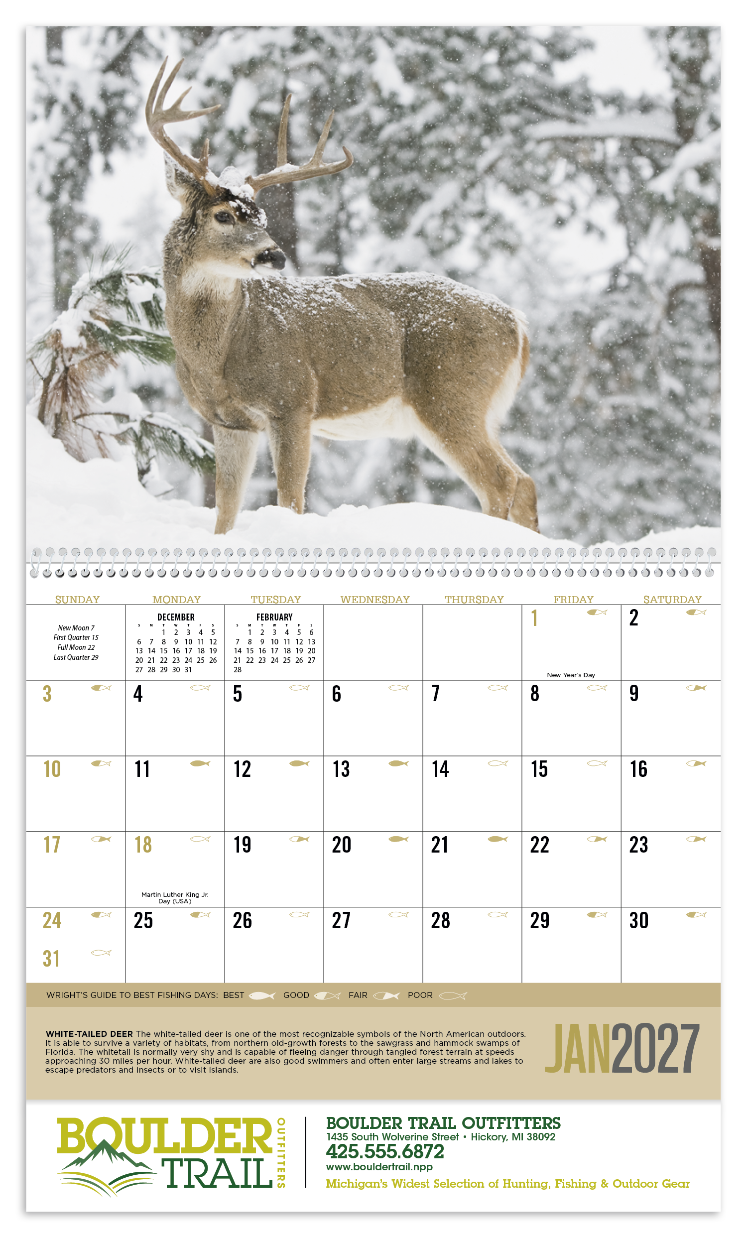 Triumph® Calendars Southcentral Sportsman Calendar 70