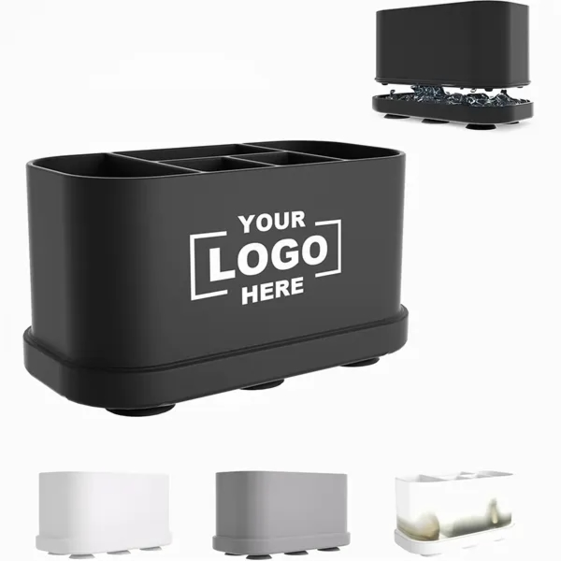 Silicone Toiletry Storage Box Pen Holder 2