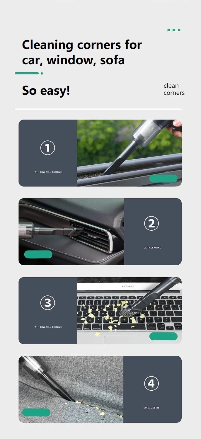 Wireless Car Vacuum Cleaner 8