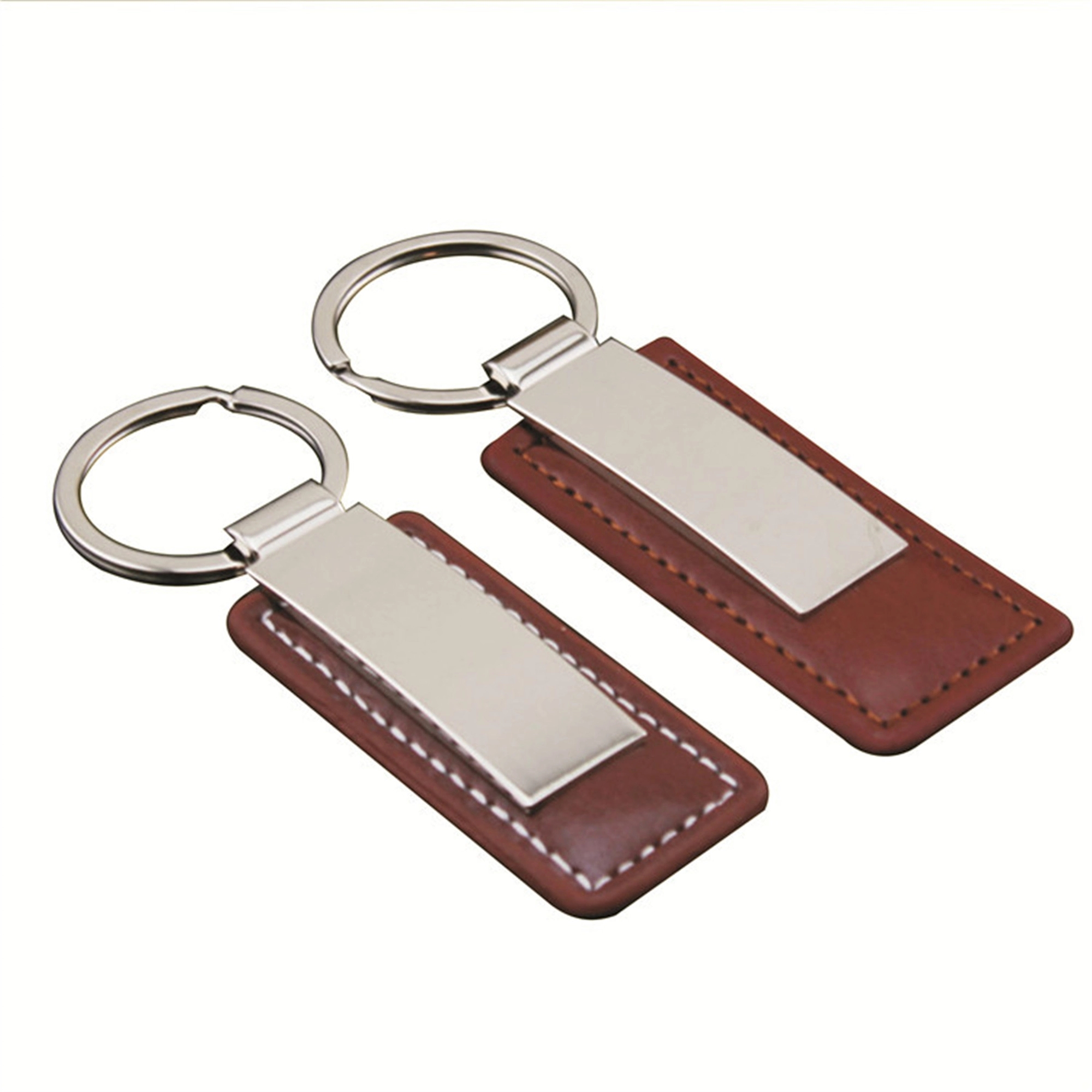 Leather Alloy Keychain Gift 3