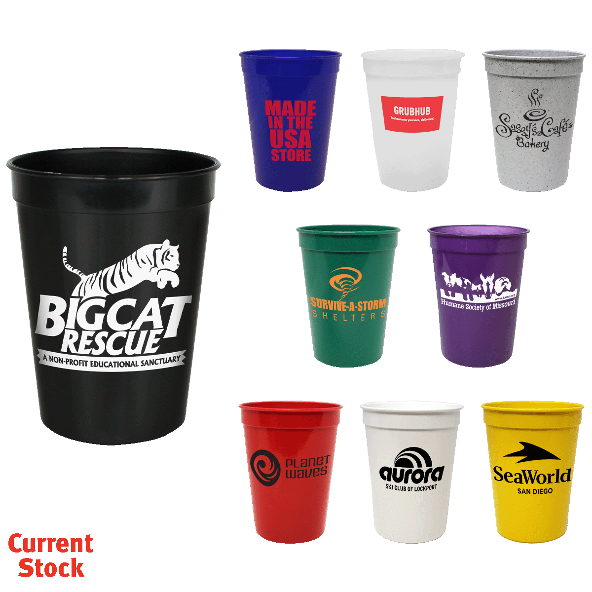 12 oz. Smooth Stadium Cup 18