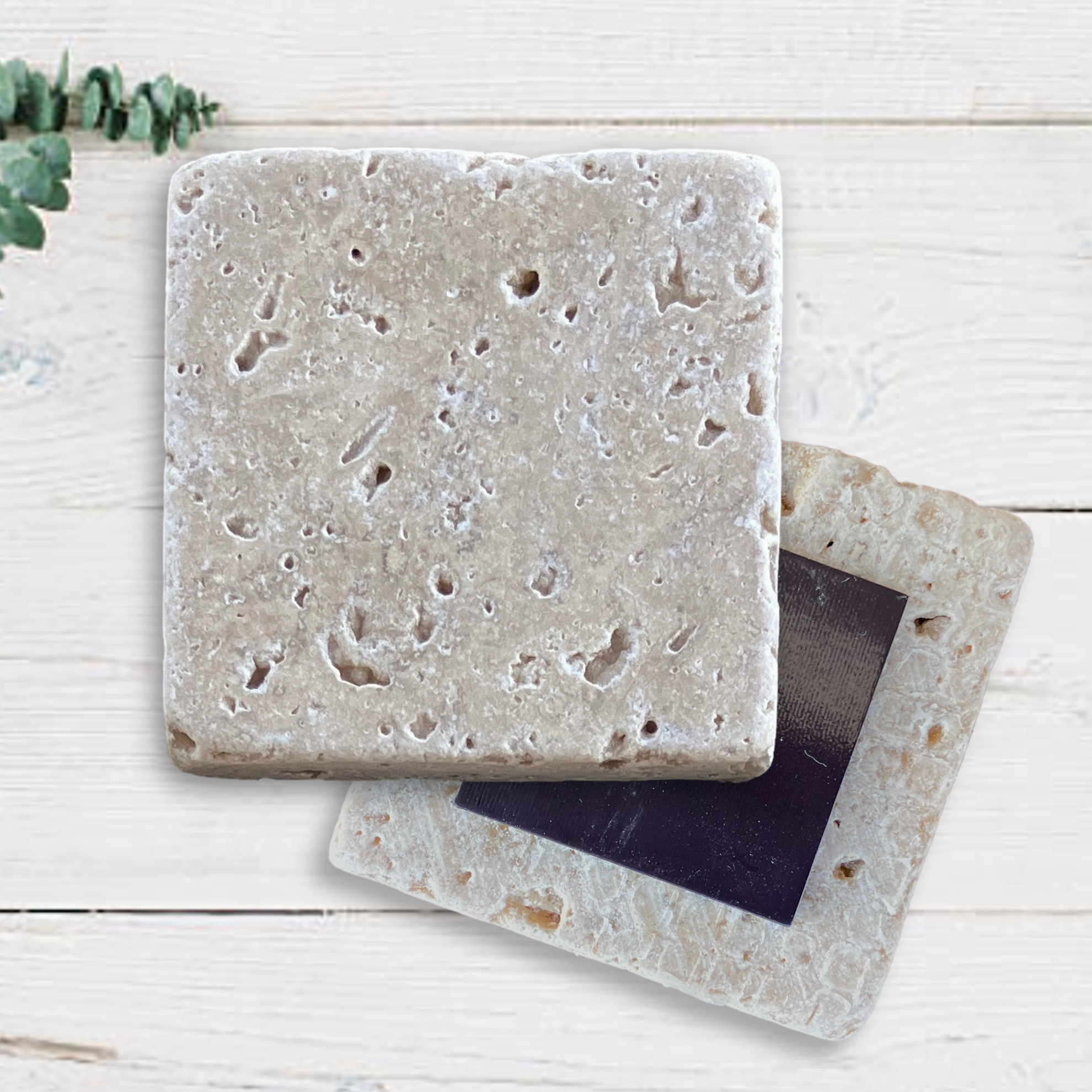 Natural Travertine Stone Magnet 4
