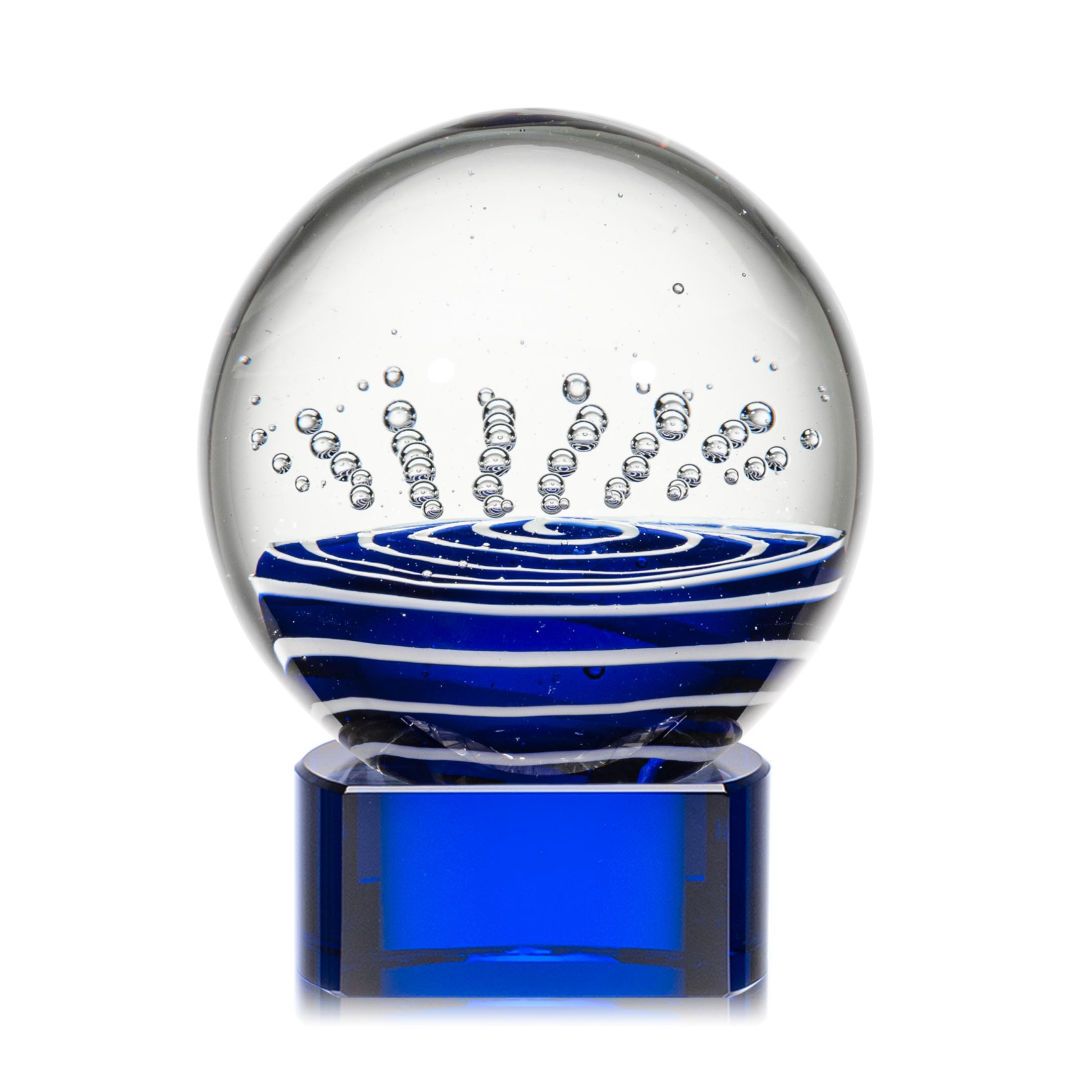 Tranquility Award on Paragon Base - Blue 2