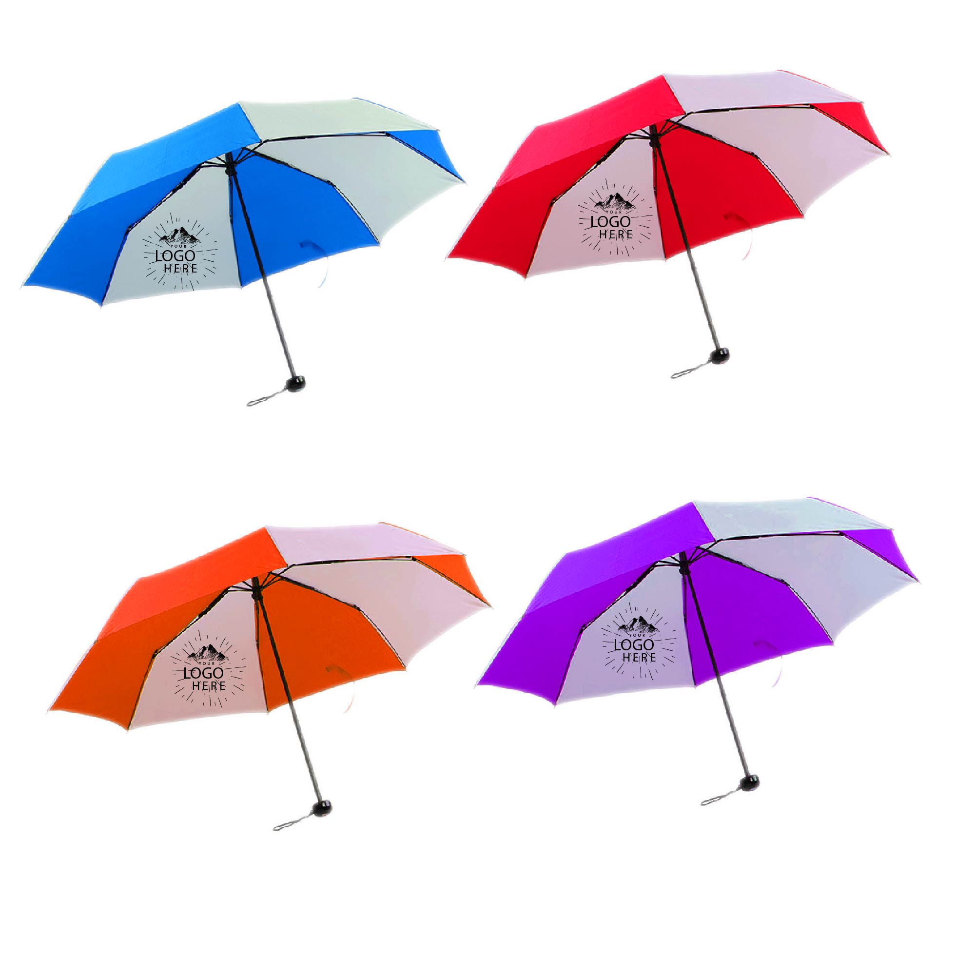 42" Arc Telescopic Folding Umbrella 1