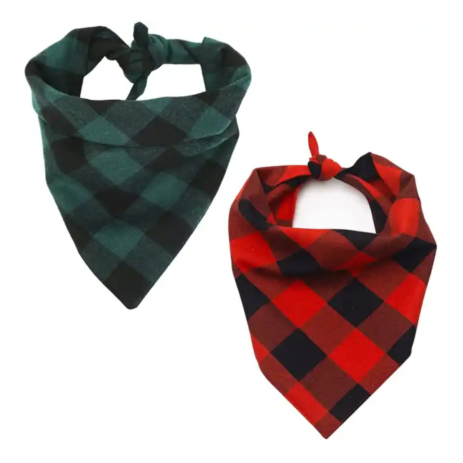 Triangle Cotton Pet Bandana 1