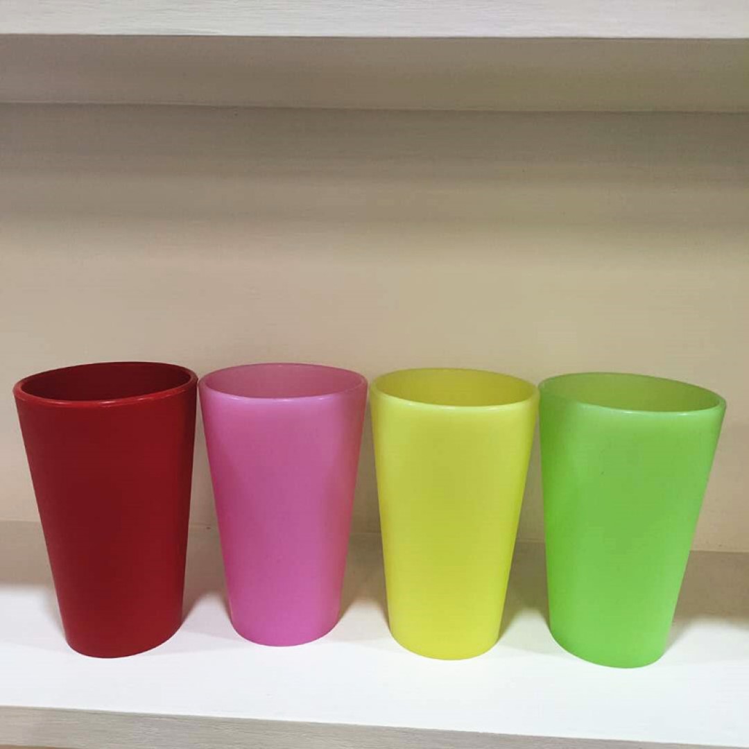 Sturdy Silicone Cup Drink Ware Glass Set 7