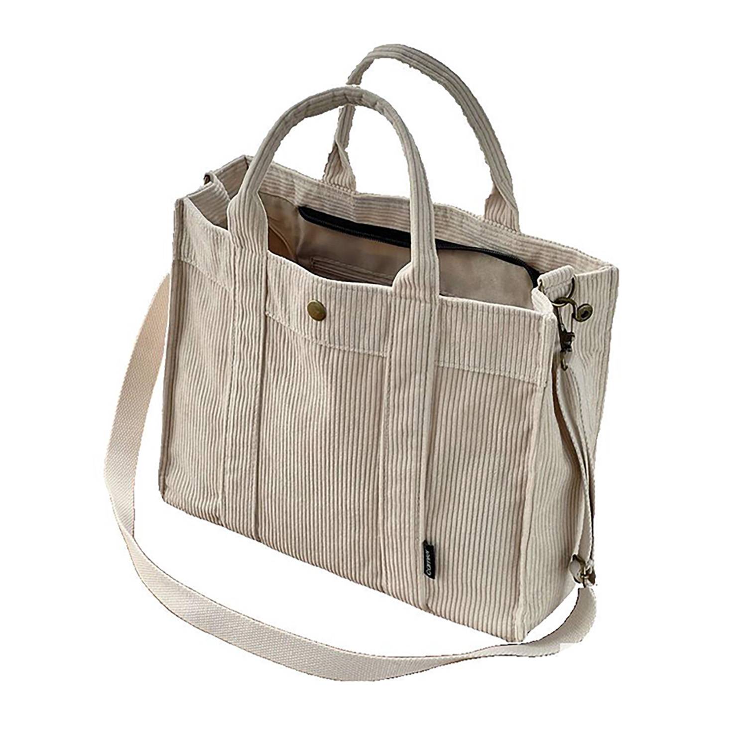 Thickened corduroy handbag 4