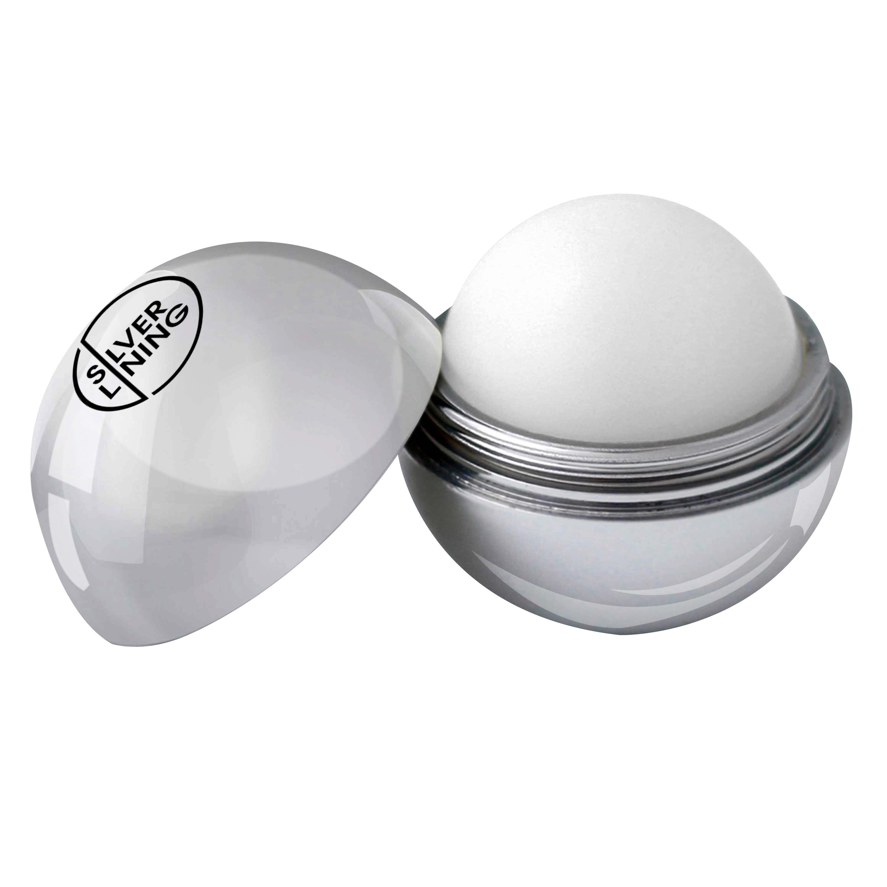 Metallic Finish Round Lip Balm 7