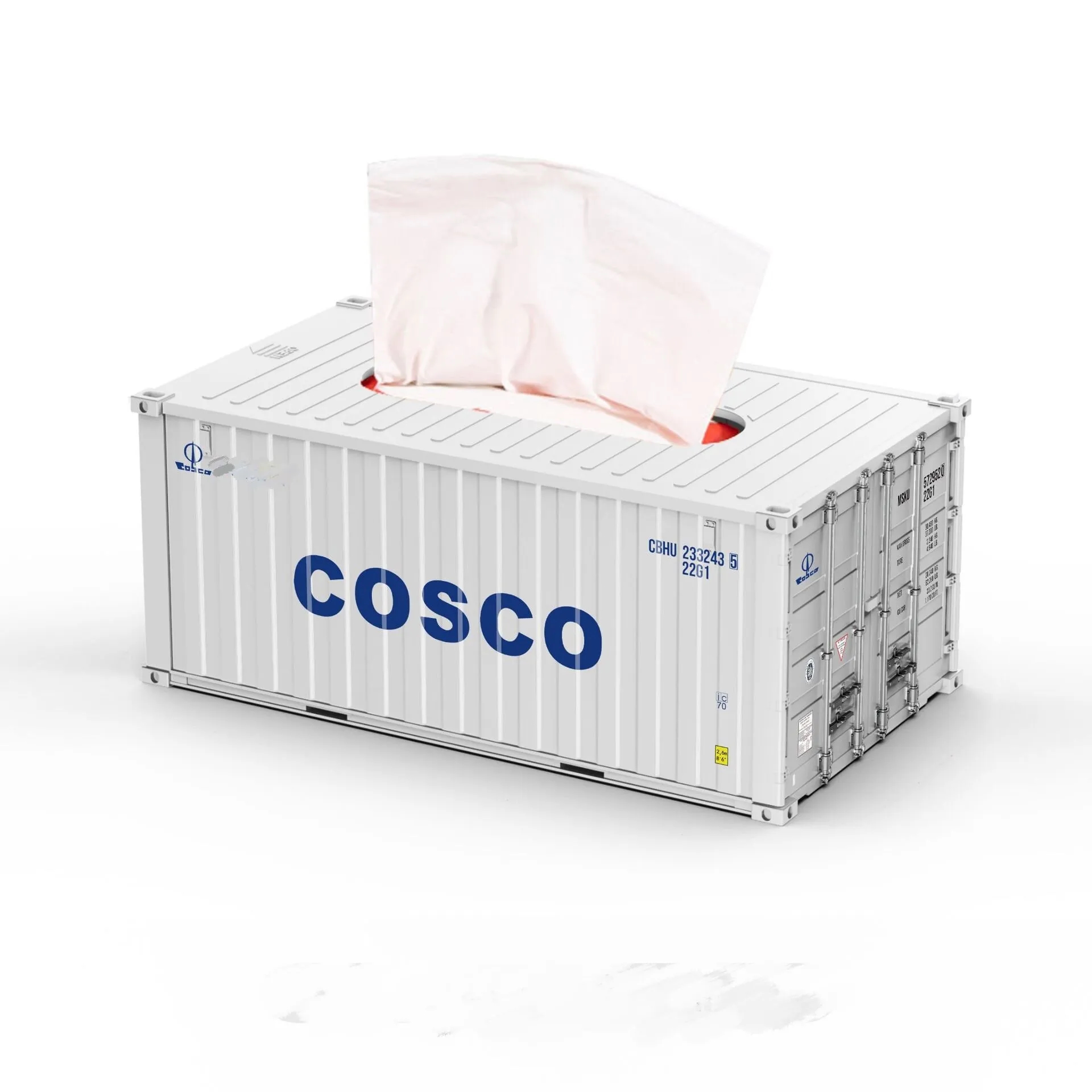 Container model paper box 6
