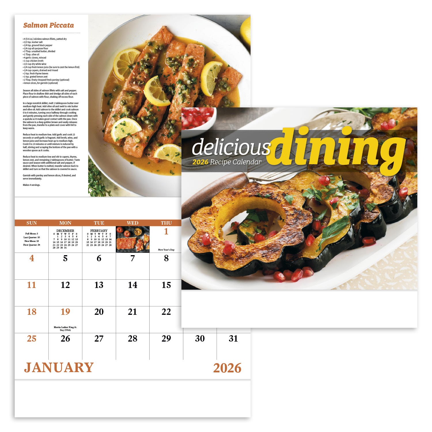 Good Value™ Delicious Dining - Stapled Calendar 16