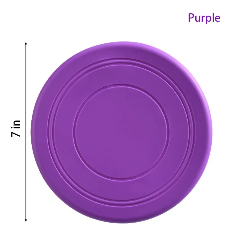 Pet Silicone Flying Disc MOQ 20 8