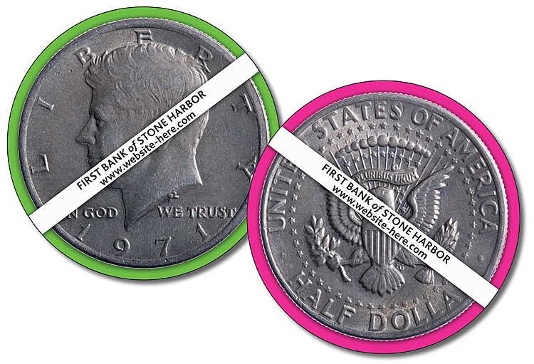 Laminated Card - 3.25 Inch Diameter Circle - 14 pt. 4