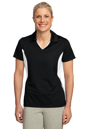 Sport-Tek® Women's Side Blocked Micropique Sport-Wick Polo 28