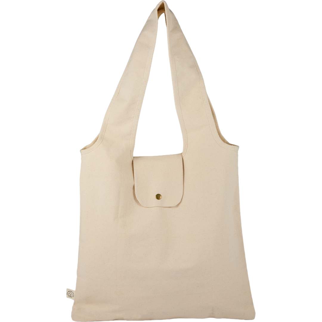 Packable 8oz Organic Cotton Tote, custom tote bag with logo imprint 30