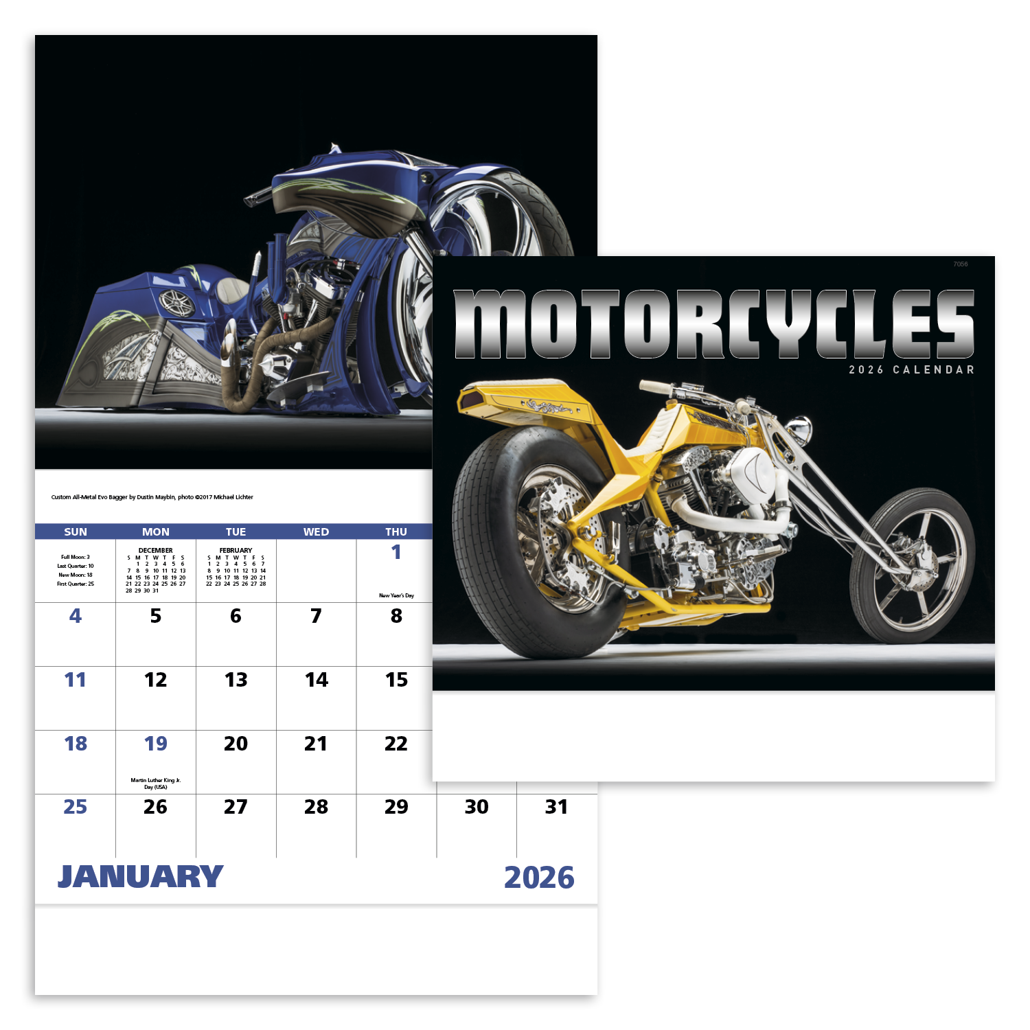 Good Value™ Motorcycles - Stapled Calendar 5